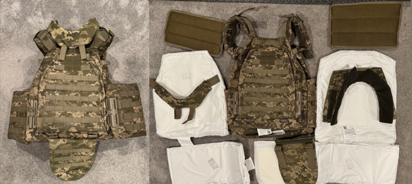 Photo of Brand new with papers! Ukrainian body armour level 3A 