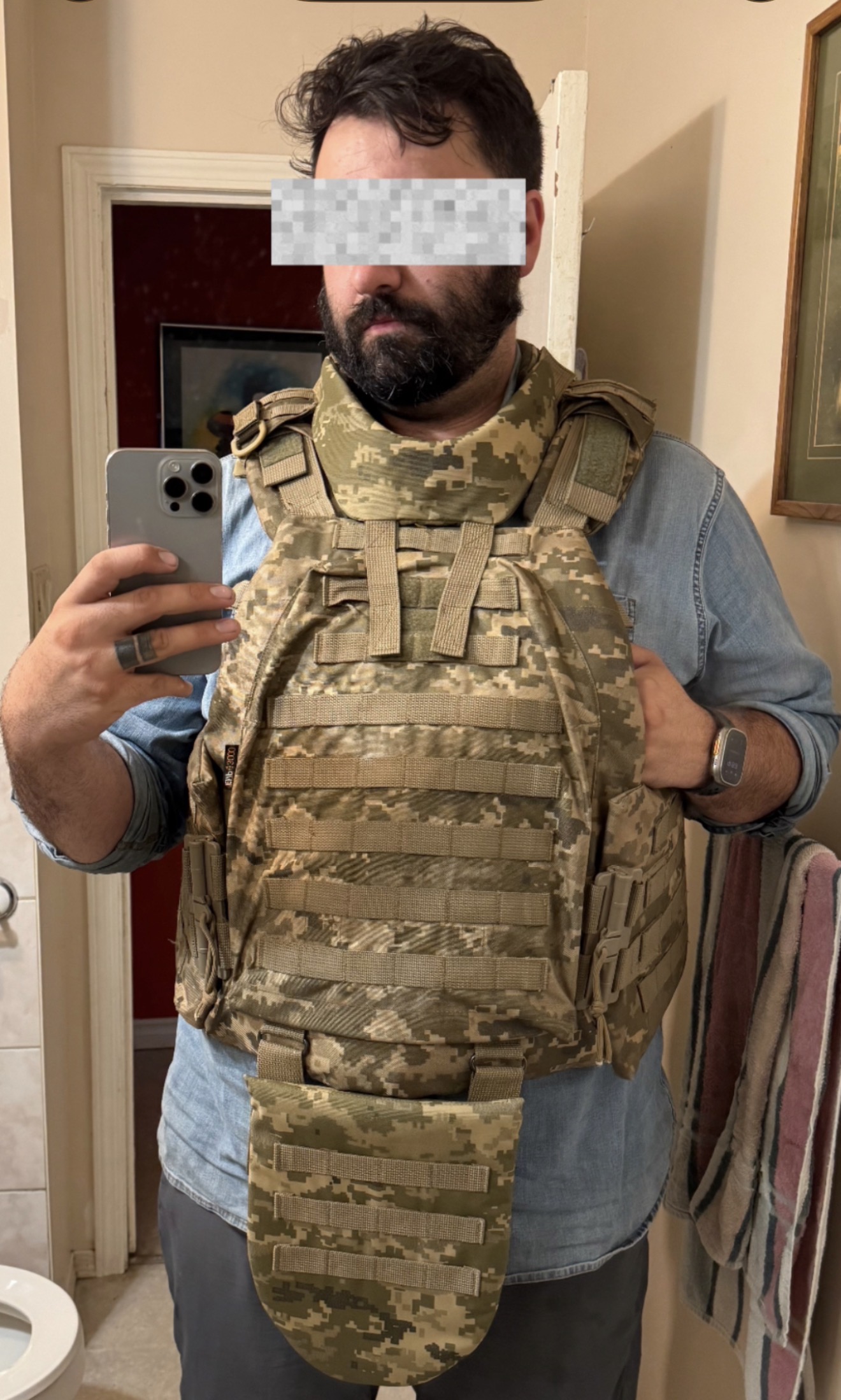 Photo of Brand new with papers! Ukrainian body armour level 3A 