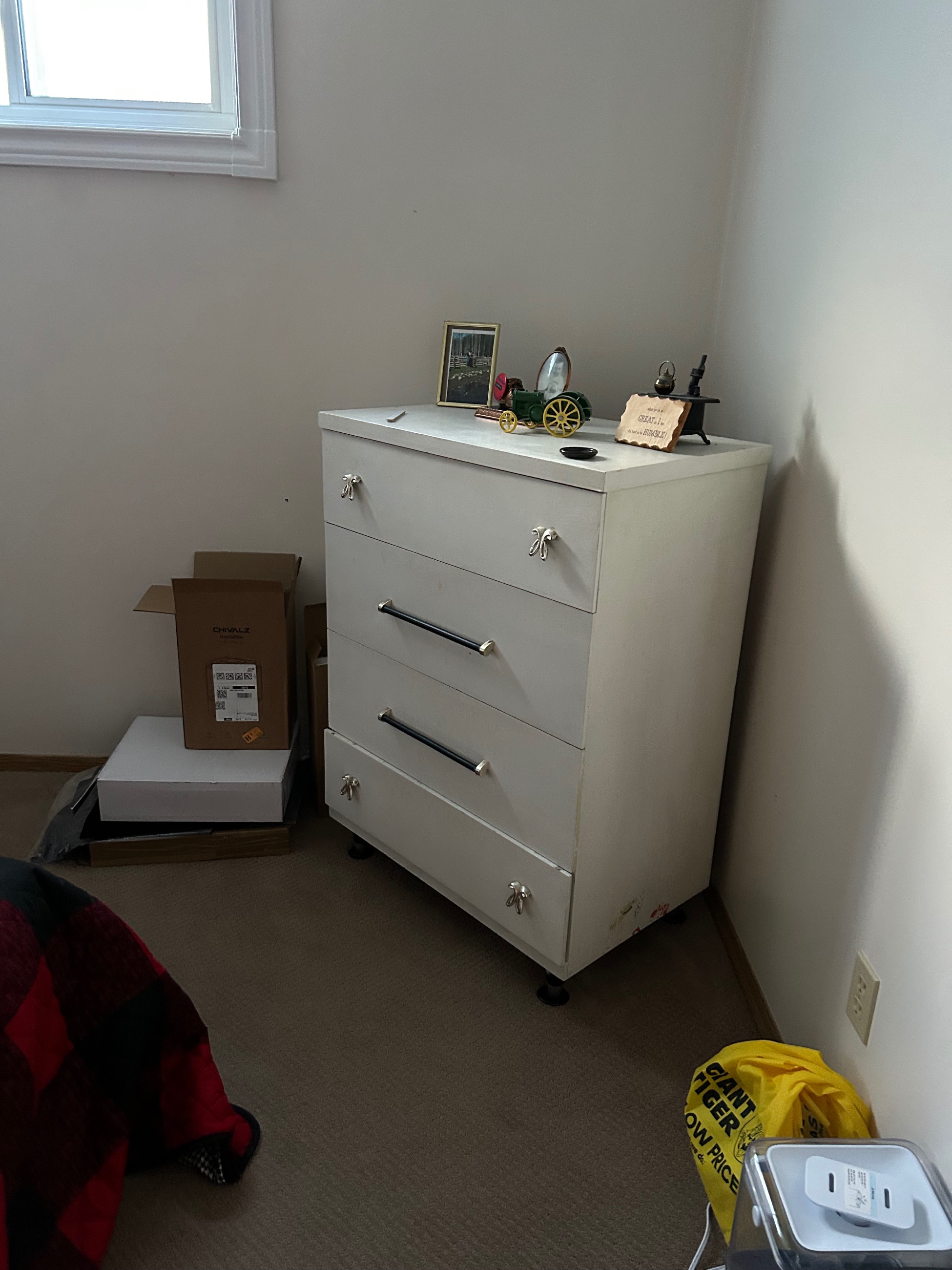Photo of Dresser,Bed and (mattress like new)