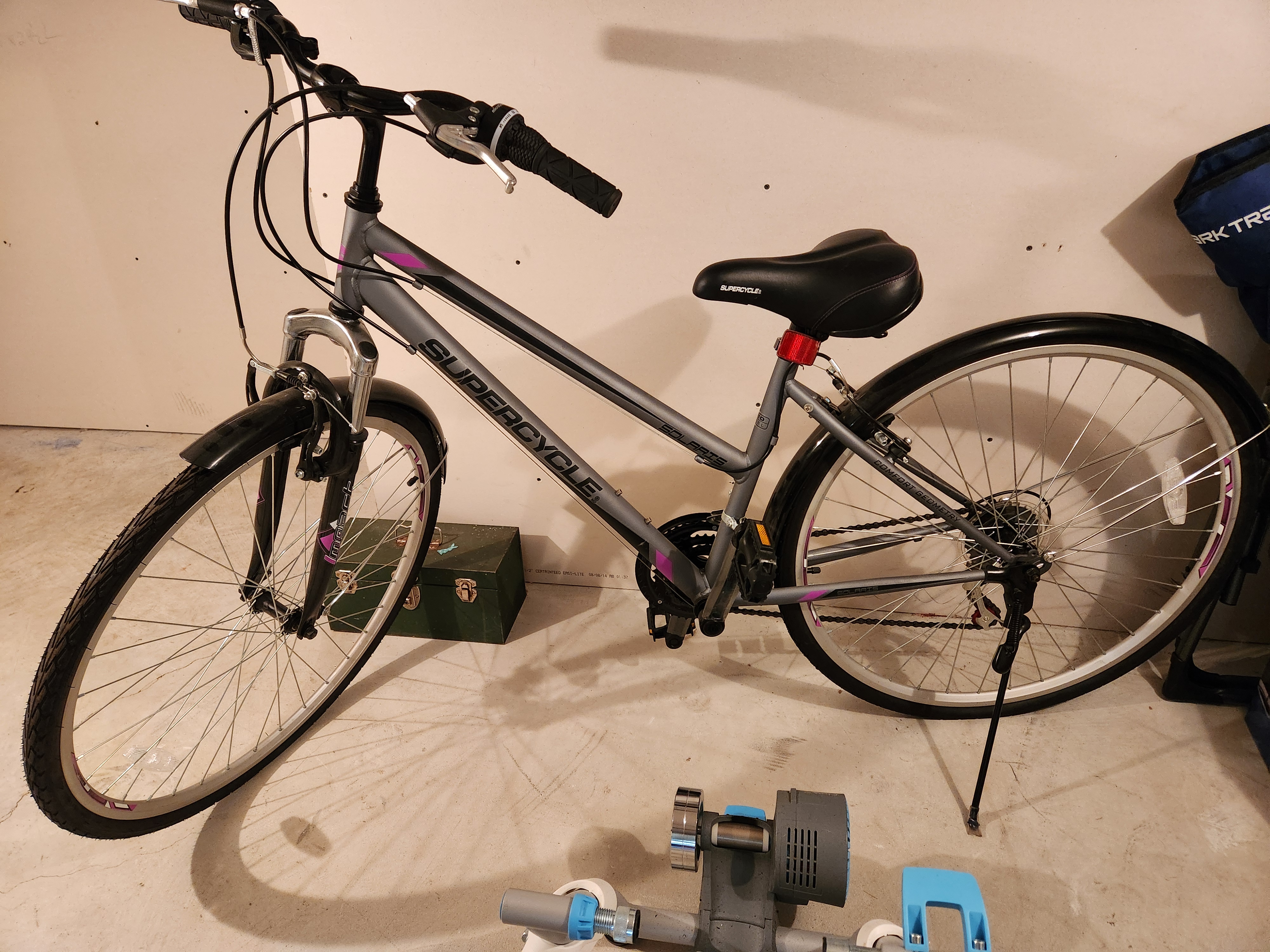 Photo of Bike and Tacx trainer