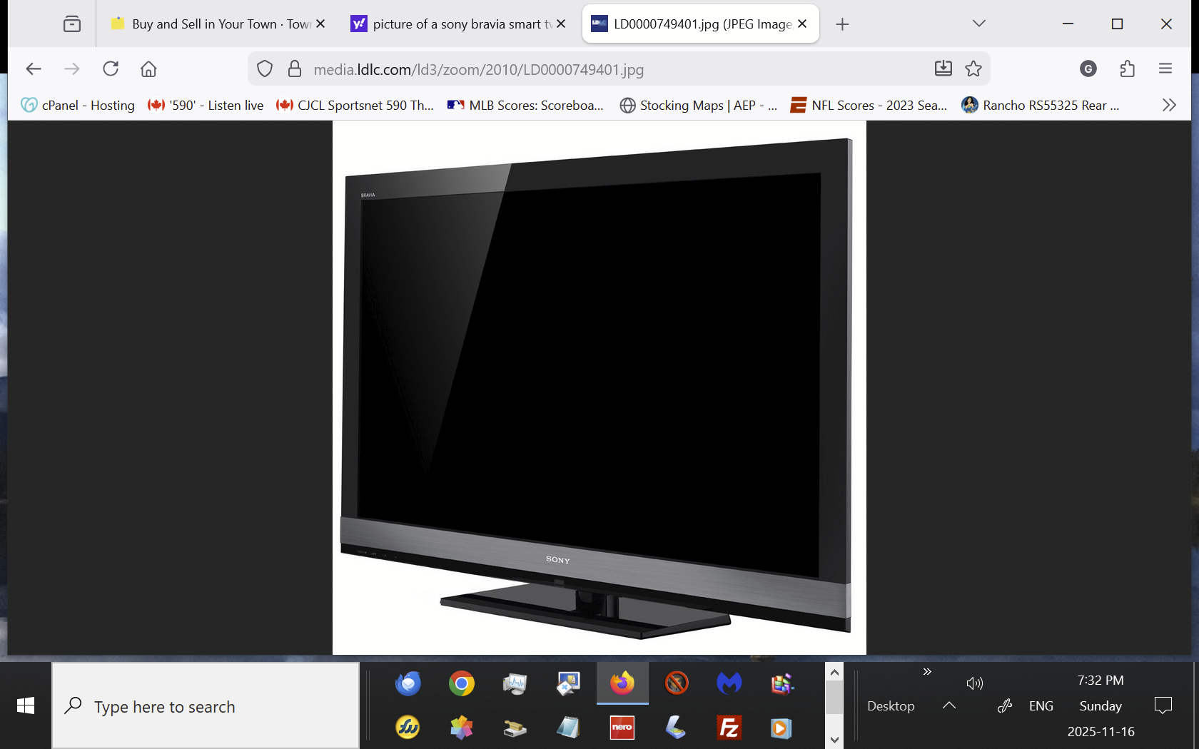 Photo of Sony Bravia 55 inch Smart TV Model XL800