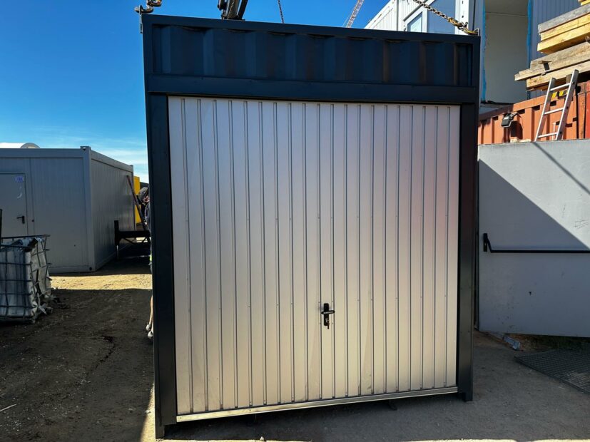 Photo of 20' HC One-Way Shipping Container with Garage Door