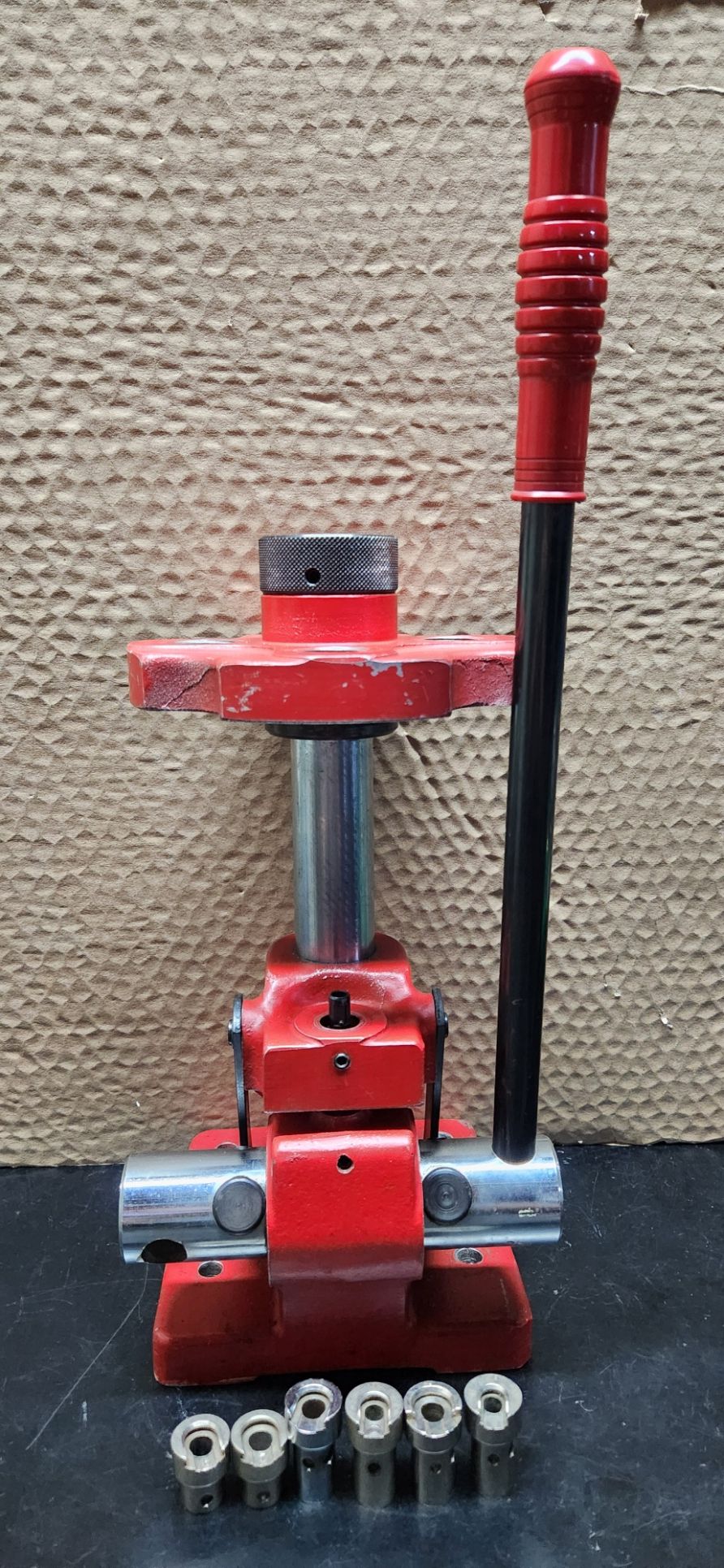 Photo of Lyman all-american press "turret" 4 stations vintage 60's