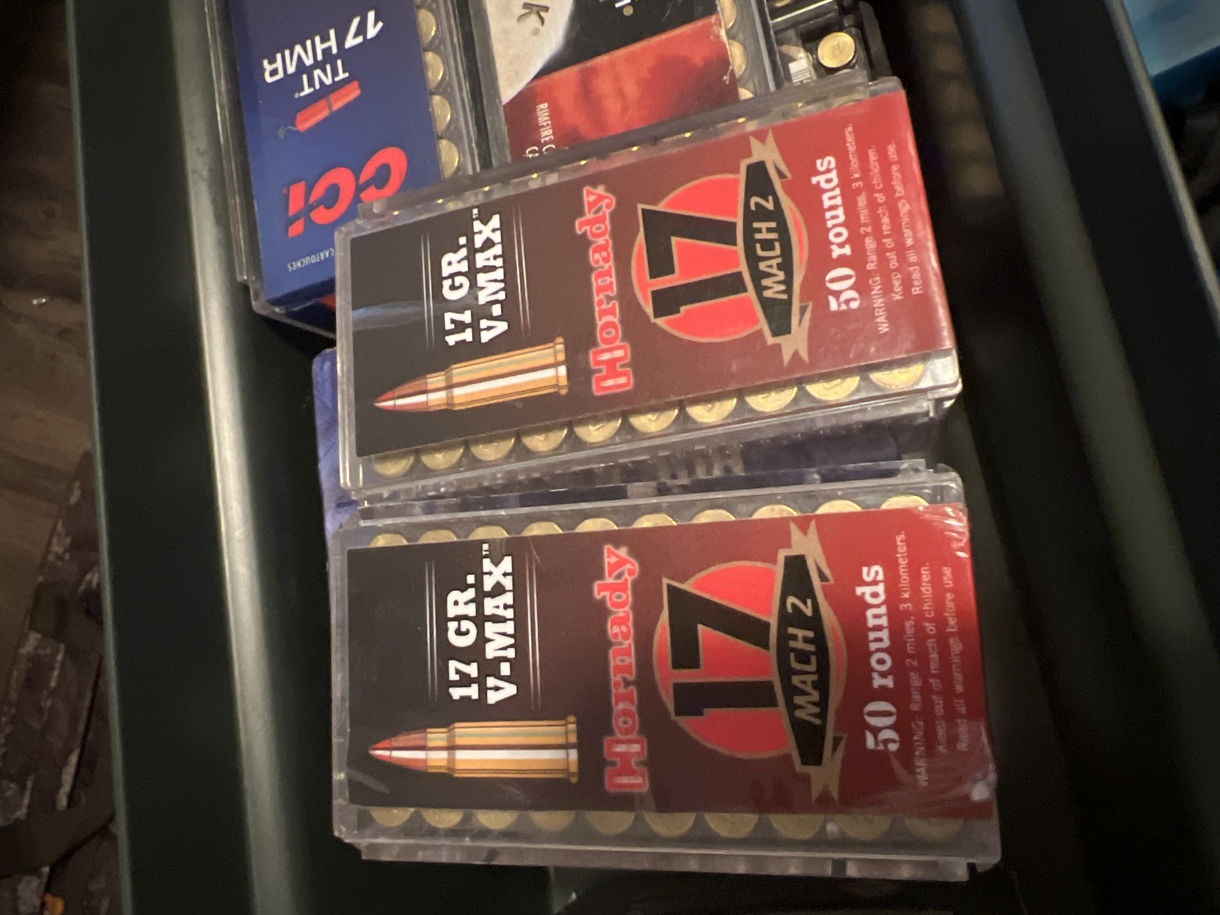 Photo of Hornady 17 Mach 2 rounds