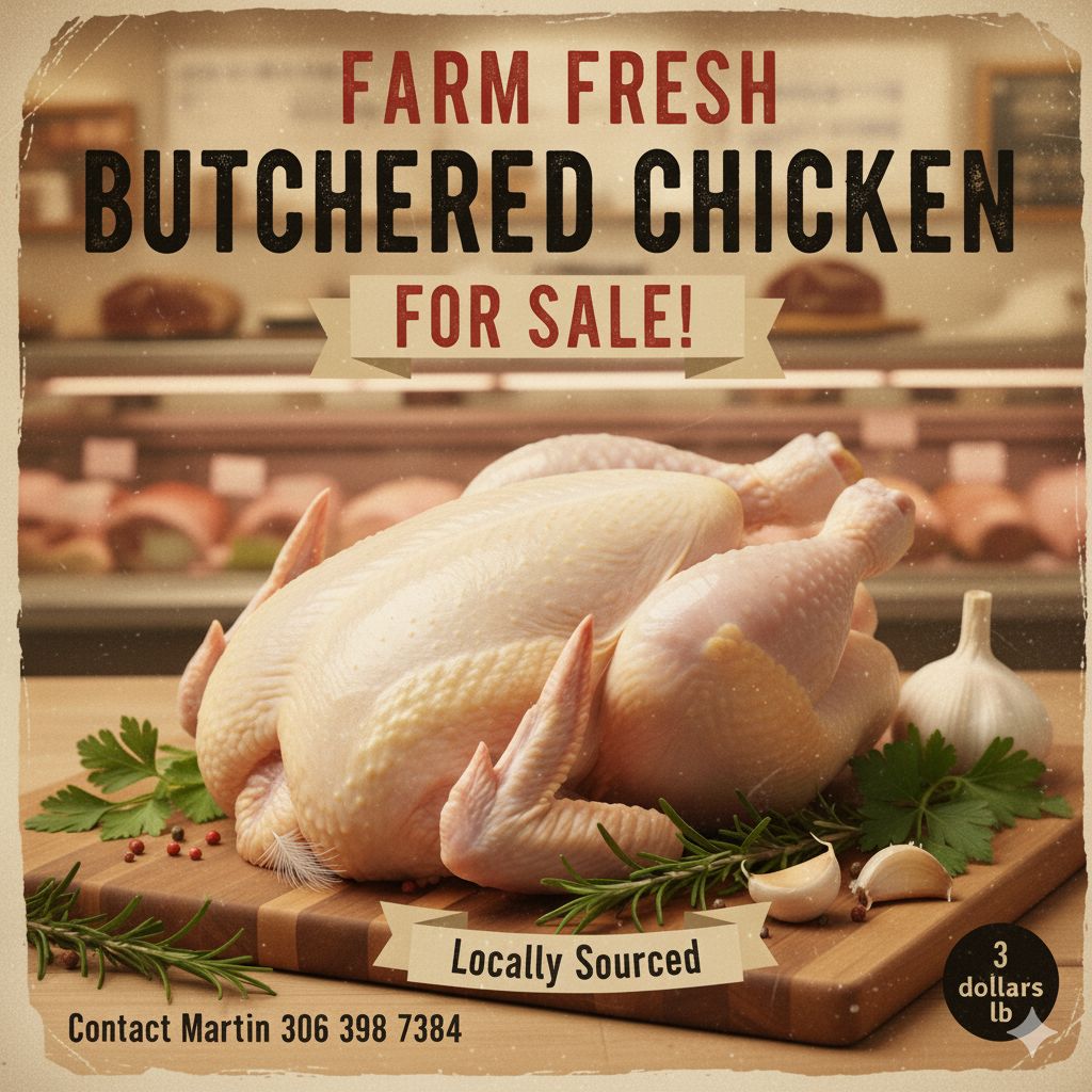 Photo of Fresh local sourced chicken...