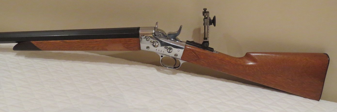 Remington (Husqvarna) 1873 #1 Rolling Block - 2 - 1763671955124_Remington Husqvarna #1 Rolling Block rifle, post-restoration-12