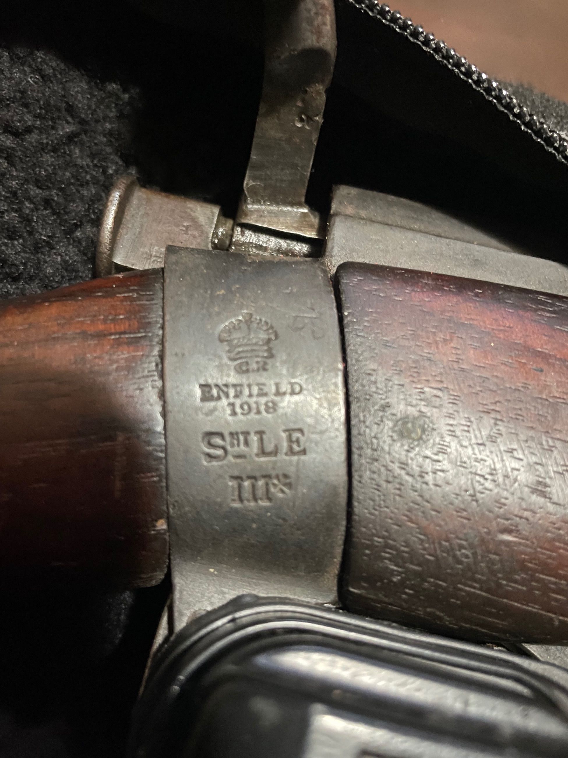 Photo of Enfield rifle # 1 mark 3 magazine