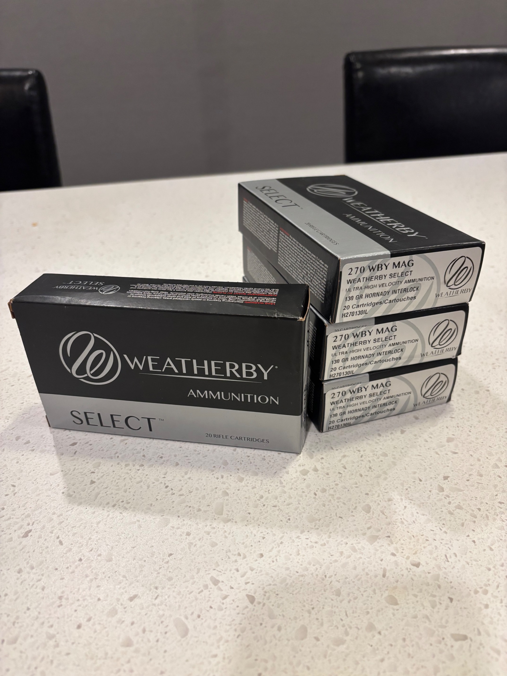 Photo of 270 weatherby mag ammo 