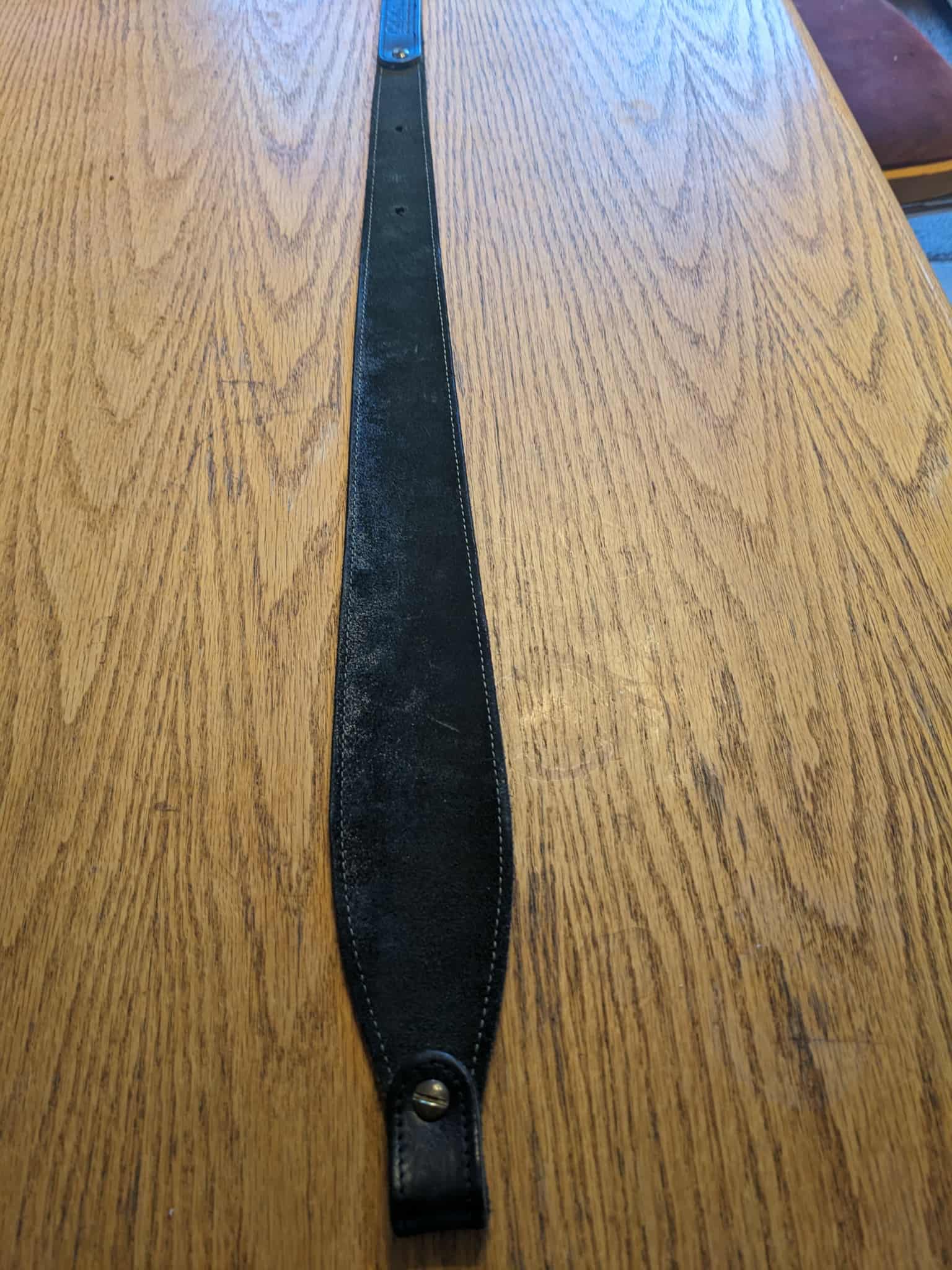 Black leather rifle sling Cabela's - 3 - 1763836352269_sling2