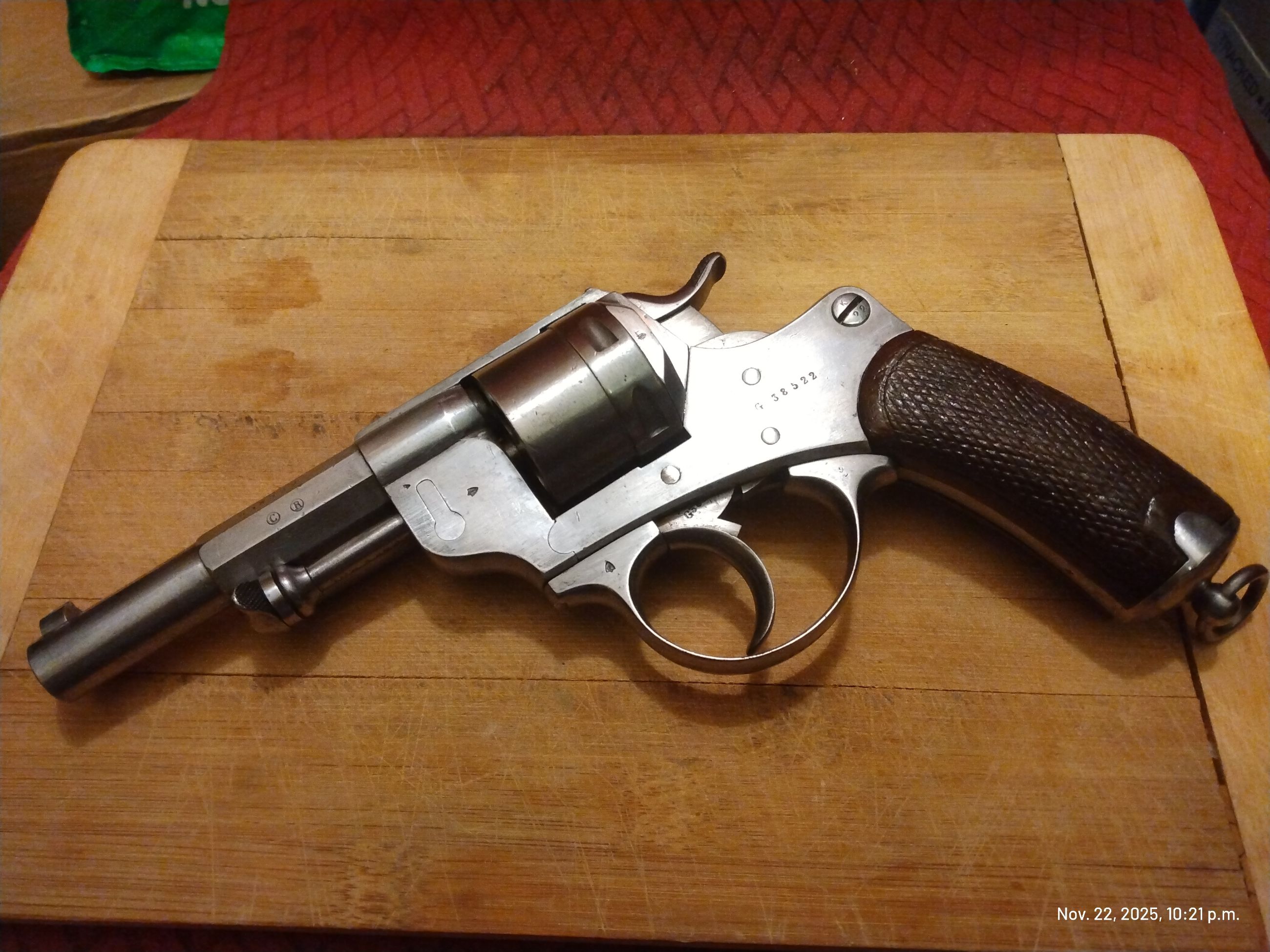 Photo of MAS Mle 1873 French Service Revolver,French Ordnance 45ACP/.455 Webley $2900