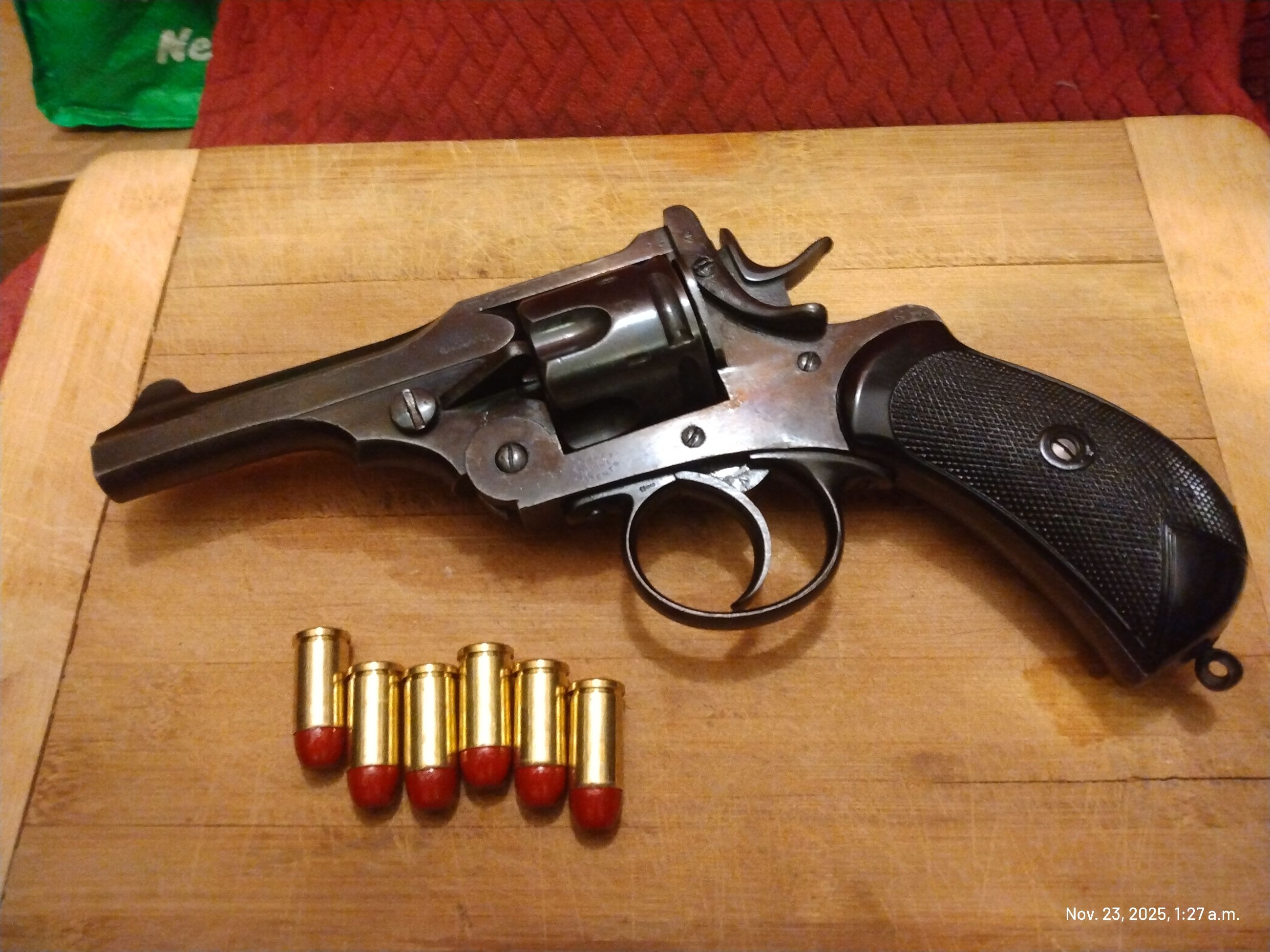 Photo of Webley Mark1  British Service Navy Revolver .45 ACP/45 Auto/ 455 Webley. $4950