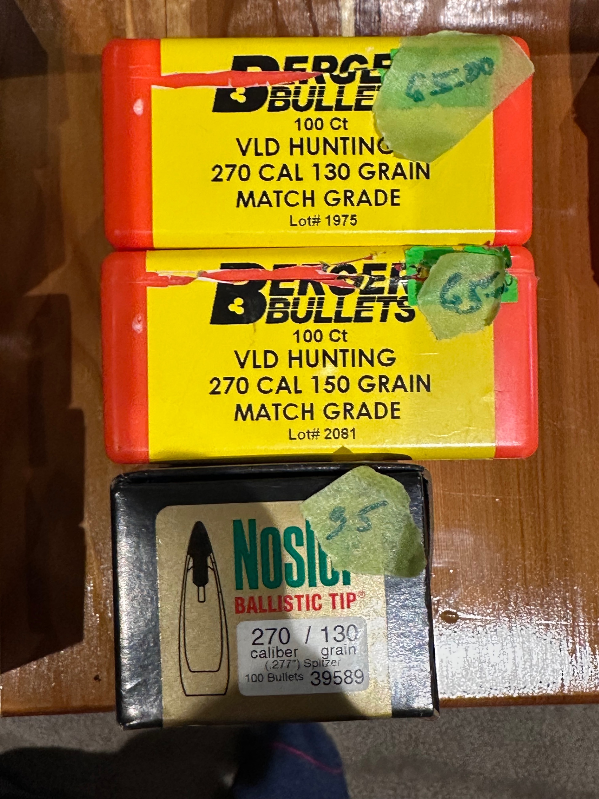 UPDATED … BULLETS …..Assorted Calibers including  375 ,338 ,338 Lapua ,308 , 6.5 , 6MM , 270 &  more to come - 4 - 1763933844194_IMG_0207