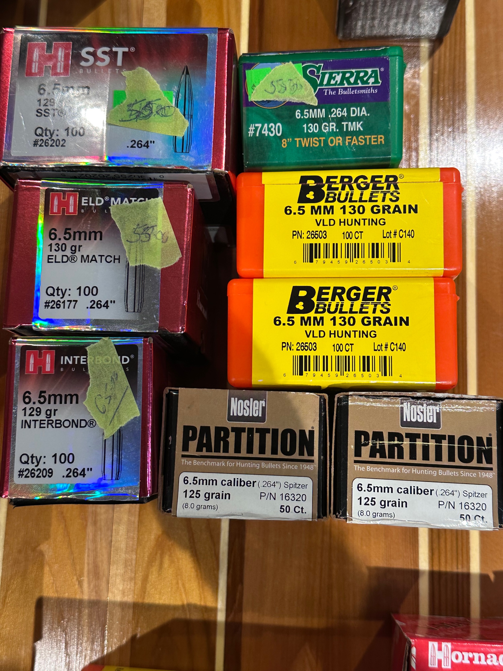 UPDATED … BULLETS …..Assorted Calibers including  375 ,338 ,338 Lapua ,308 , 6.5 , 6MM , 270 &  more to come - 2 - 1763933844417_IMG_0205