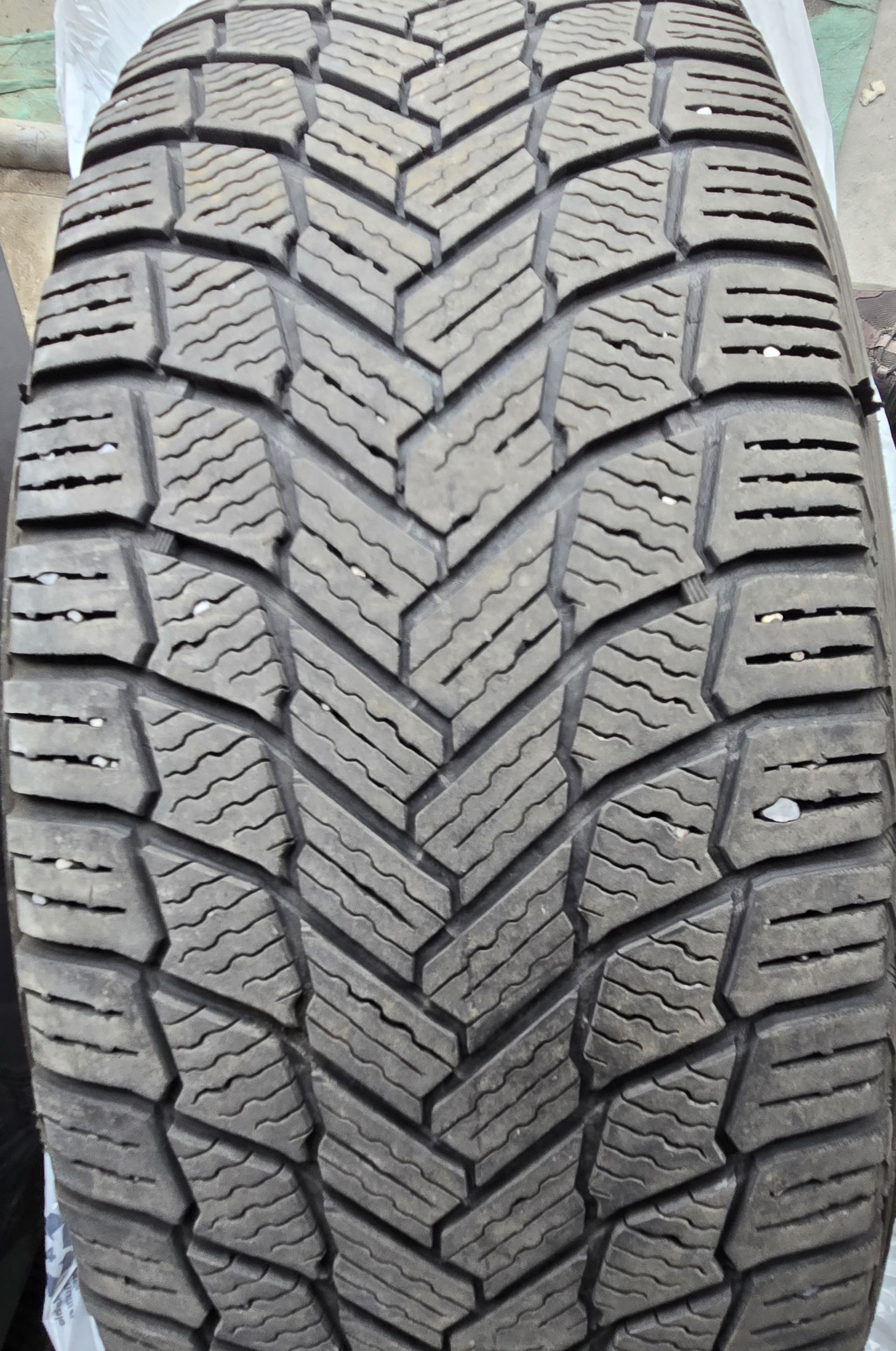 Photo of Steel Rims, 17" with used winter tires