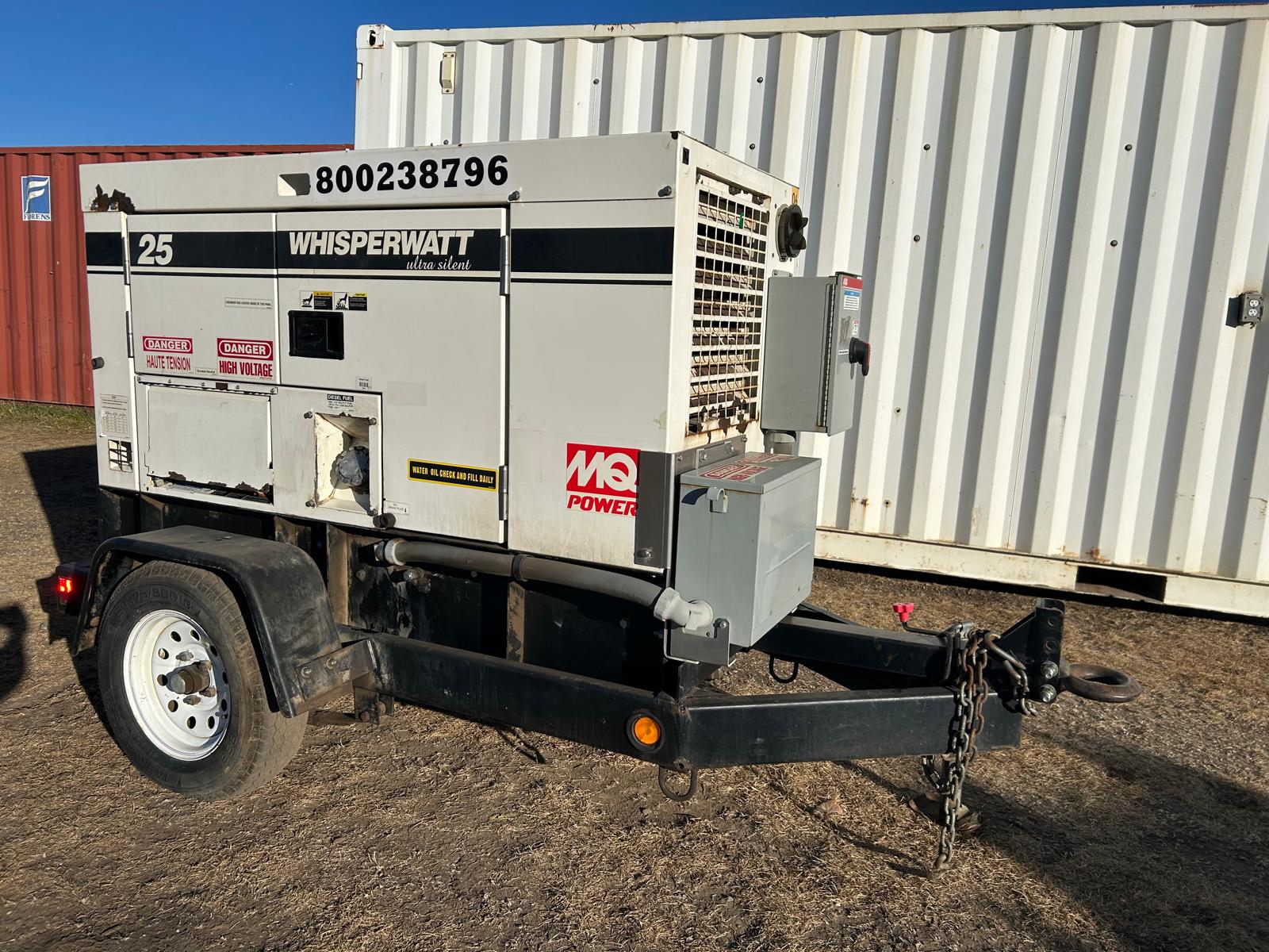 Photo of Whisperwatt MQ generator 