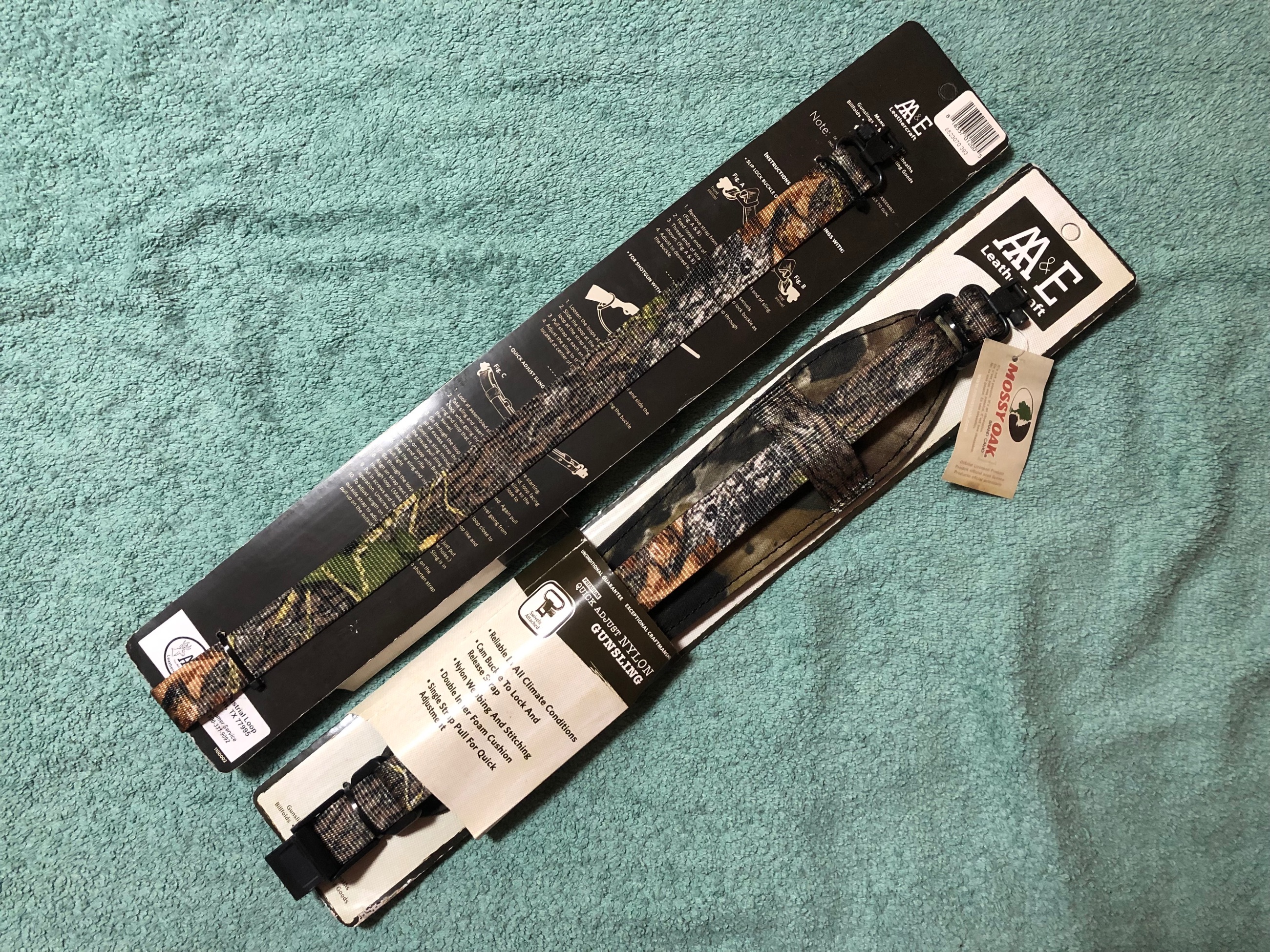 Photo of [BNIB]  AA&E Leathercraft Premium QA Nylon Gunsling w/ Swivels