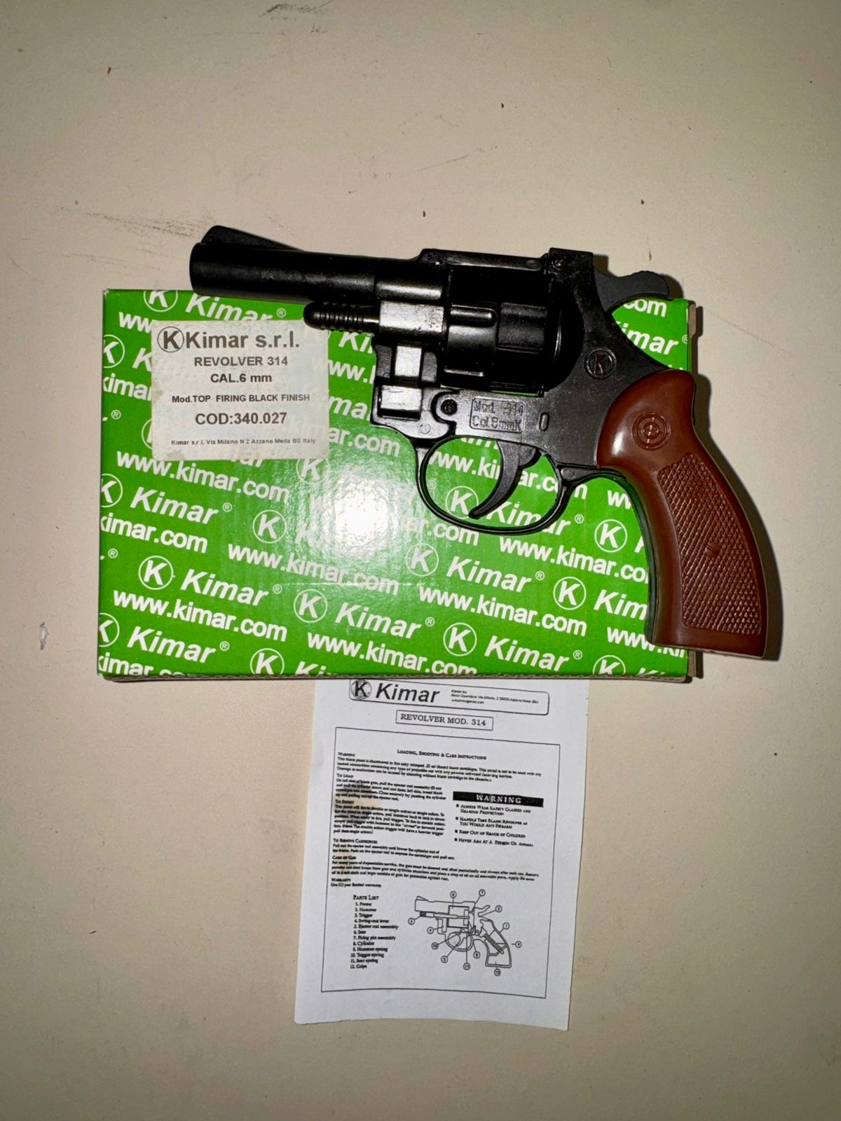 Photo of Blank Firing revolver 22 blank 