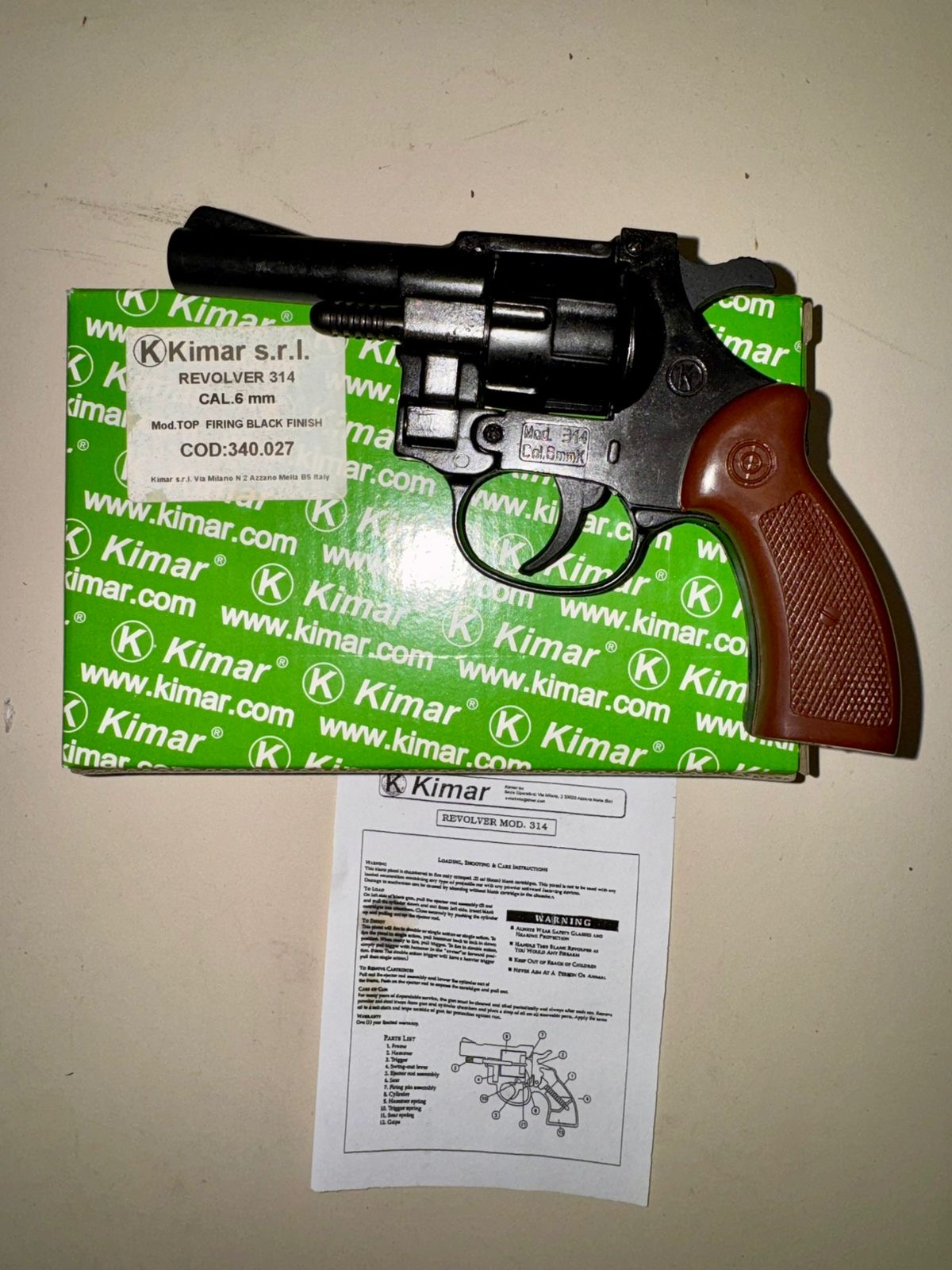 Photo of Blank Firing revolver 22 blank 