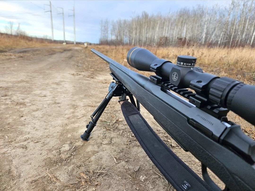 Photo of Browning .270 bolt action rifle and accessories
