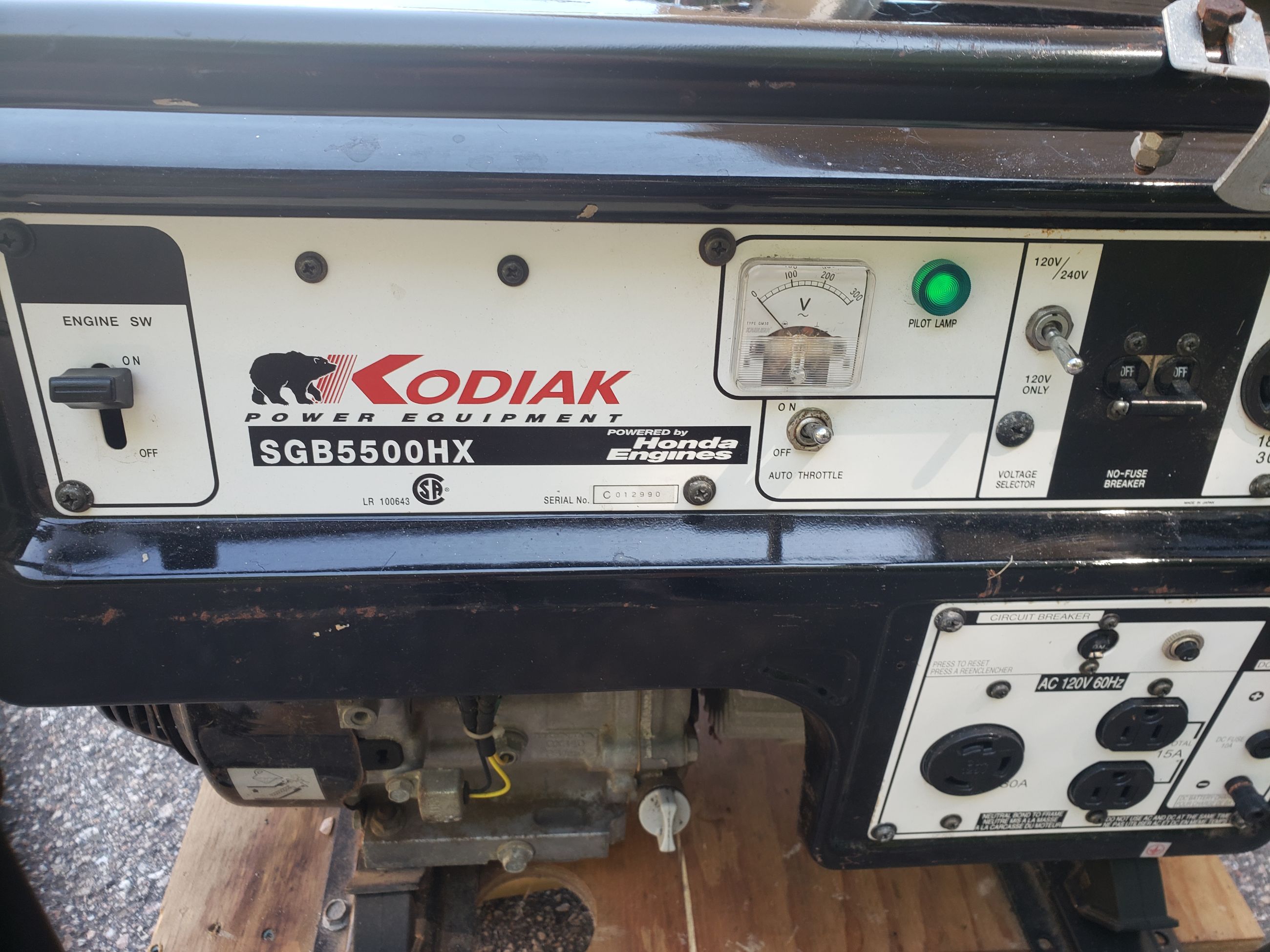 Photo of KODIAK    5500 GENERATOR