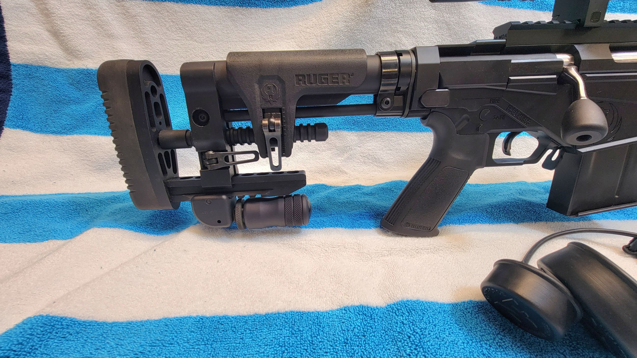 Ruger Precision Rifle (Gen 1) (RPR) in .243 Win. with Nightforce NXS 8-32x56mm .115 MOA NP-2DD.  - 4 - 1764109307811_1000096350