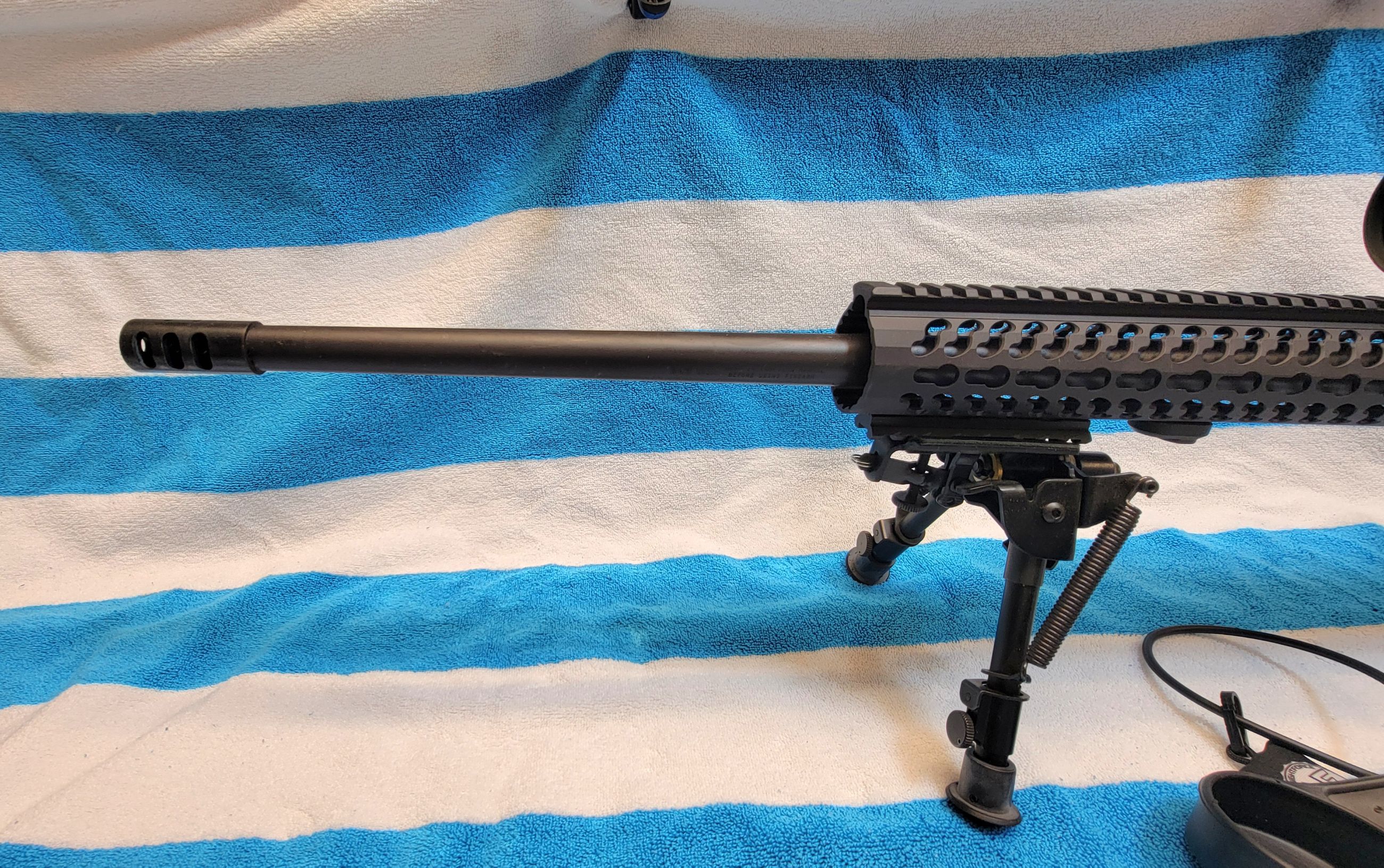 Ruger Precision Rifle (Gen 1) (RPR) in .243 Win. with Nightforce NXS 8-32x56mm .115 MOA NP-2DD.  - 6 - 1764109307868_1000096352