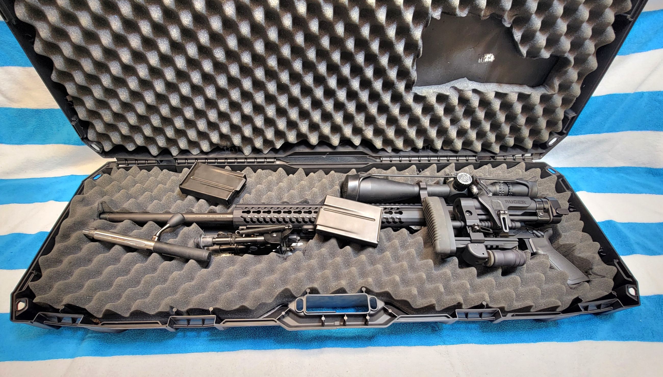 Ruger Precision Rifle (Gen 1) (RPR) in .243 Win. with Nightforce NXS 8-32x56mm .115 MOA NP-2DD.  - 10 - 1764109360637_1000096342