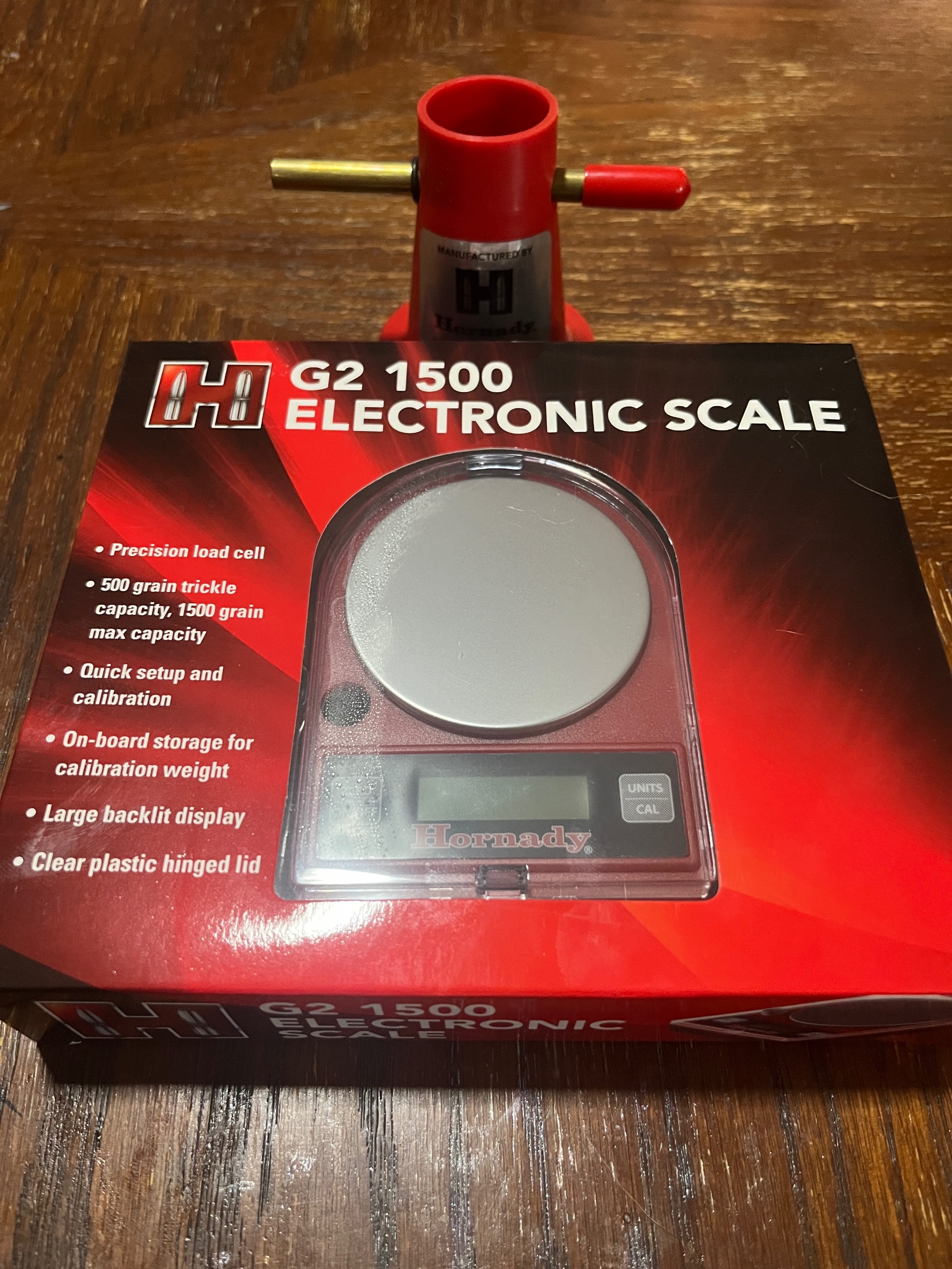 Photo of Hornady G2 1500 and Hornady Lock-n-Load Powder Measure