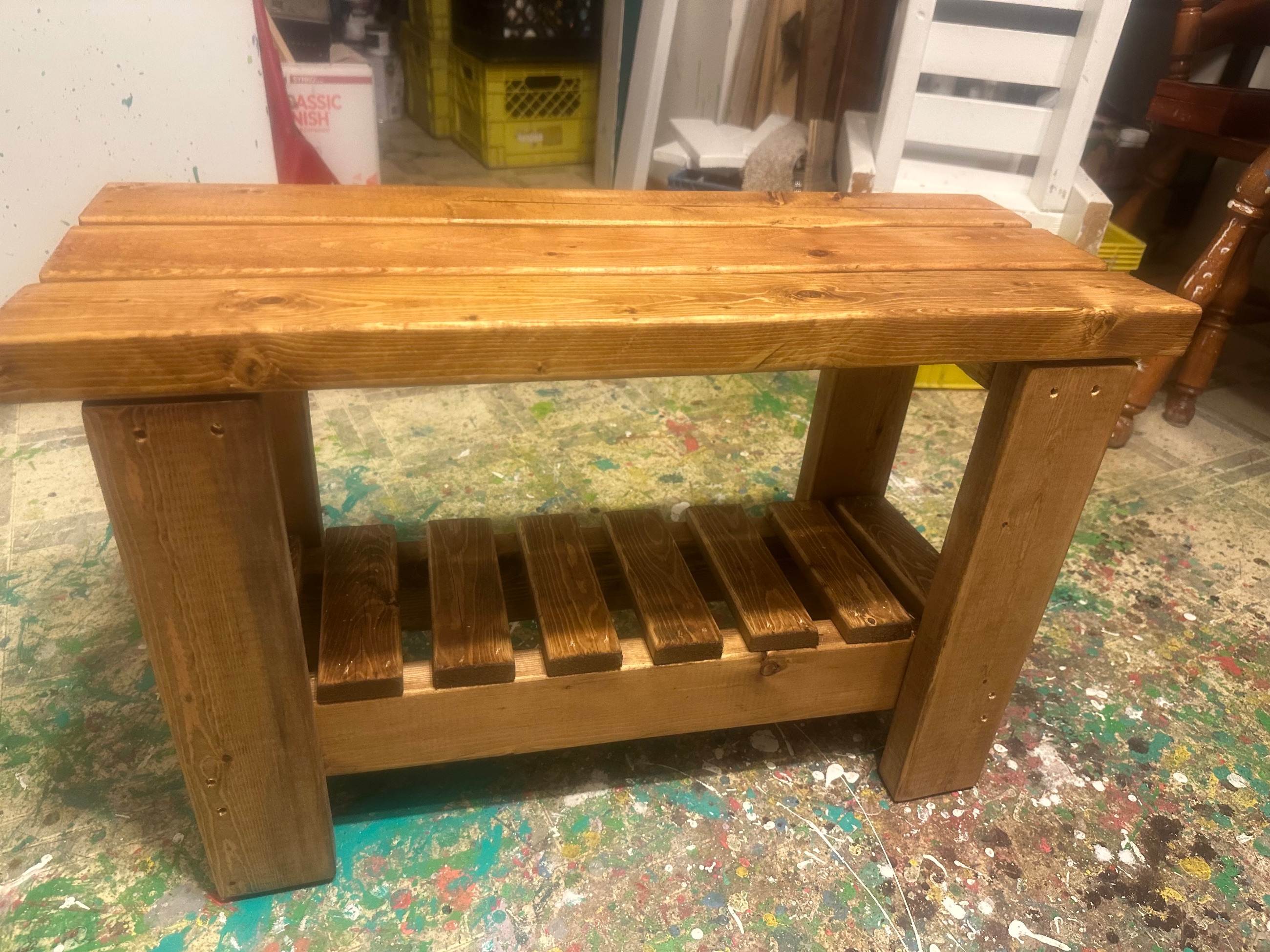 Photo of Entry bench or console table