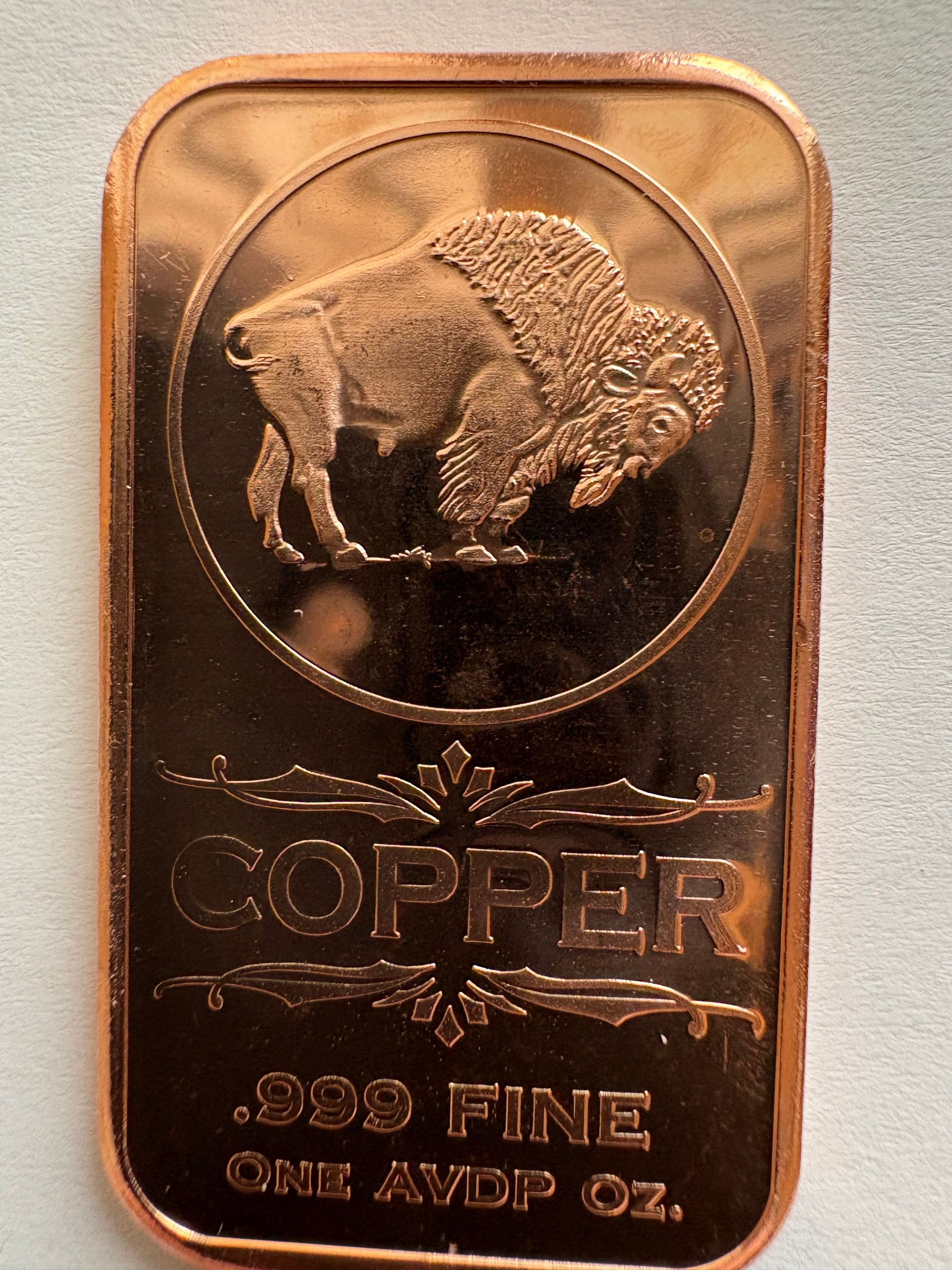 Photo of 1 OZ COPPER BARs