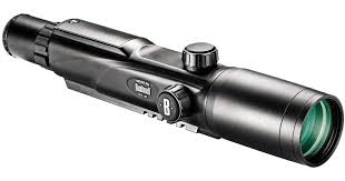 Photo of Bushnell 4–12×42 Rifle Scope with Integrated Laser Rangefinder & Mil-Dot Reticle — NEW CONDITION