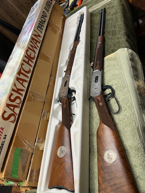 Photo of MINT, Unfired, Alberta and Sask, same serial number Commemorative, I will ship