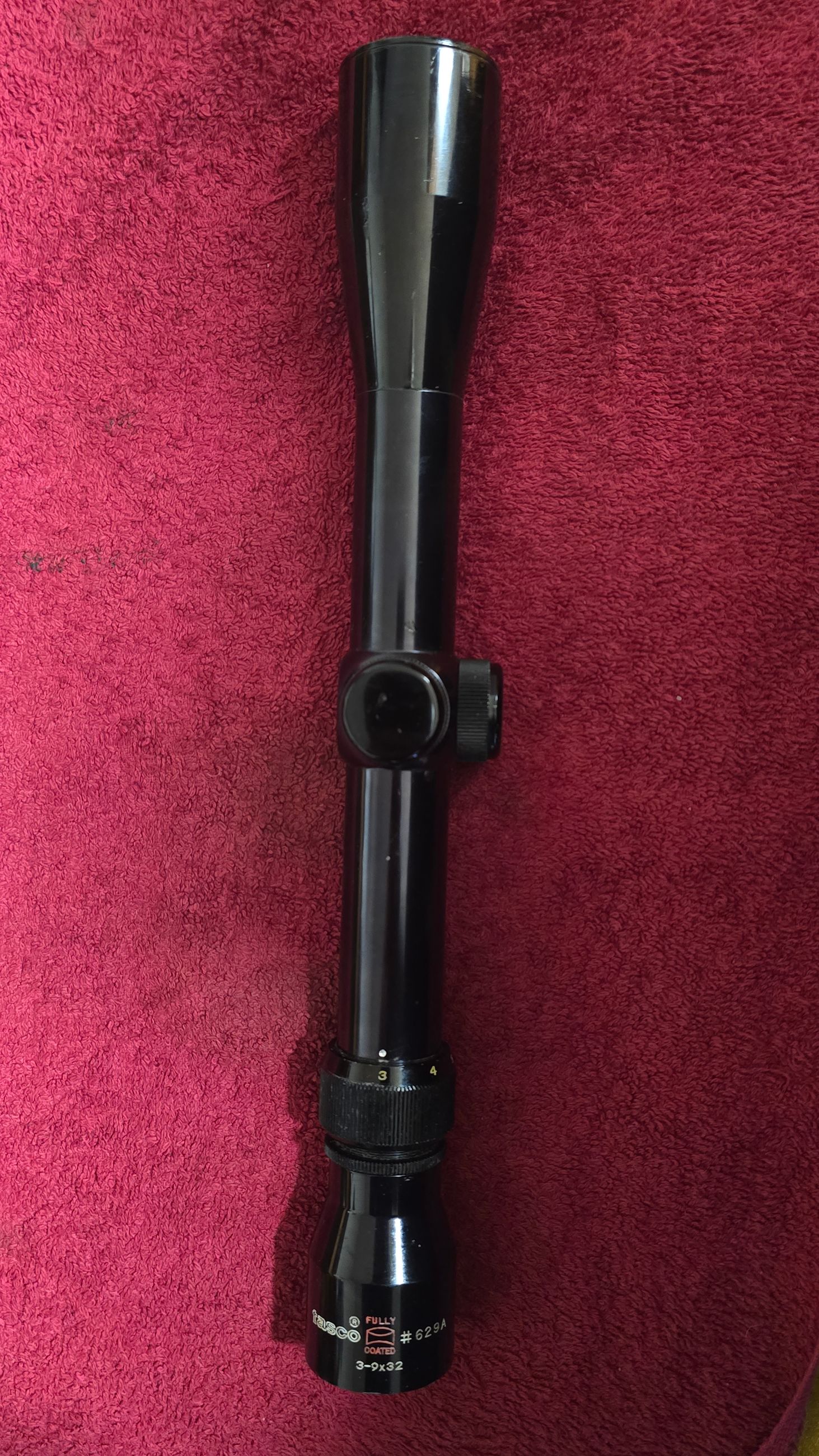 Photo of TASCO JAPAN 3-9X32 VINTAGE RIFLE SCOPE