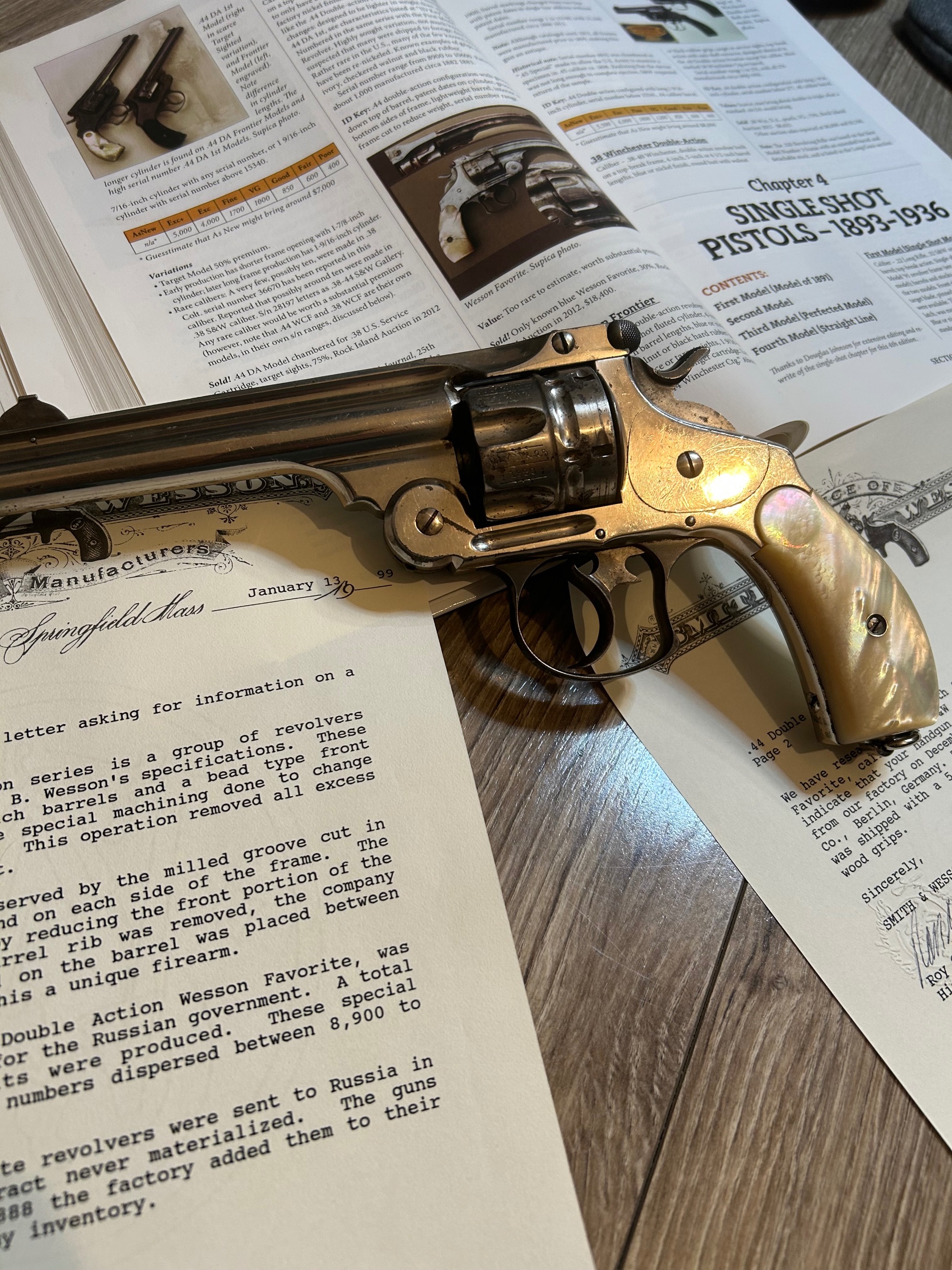 Photo of Antique 44 double action favourite