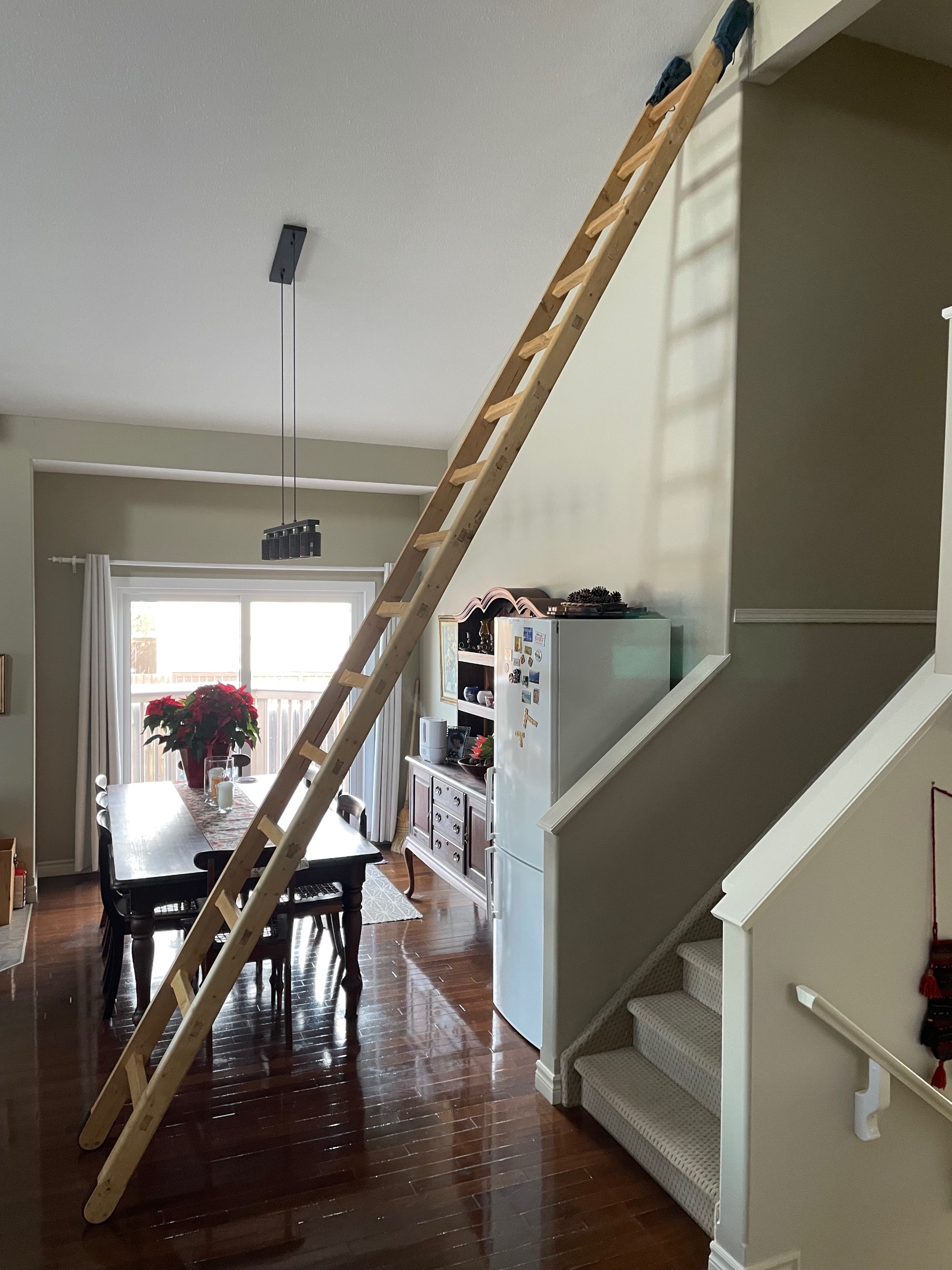 Photo of Wood ladder 16ft long