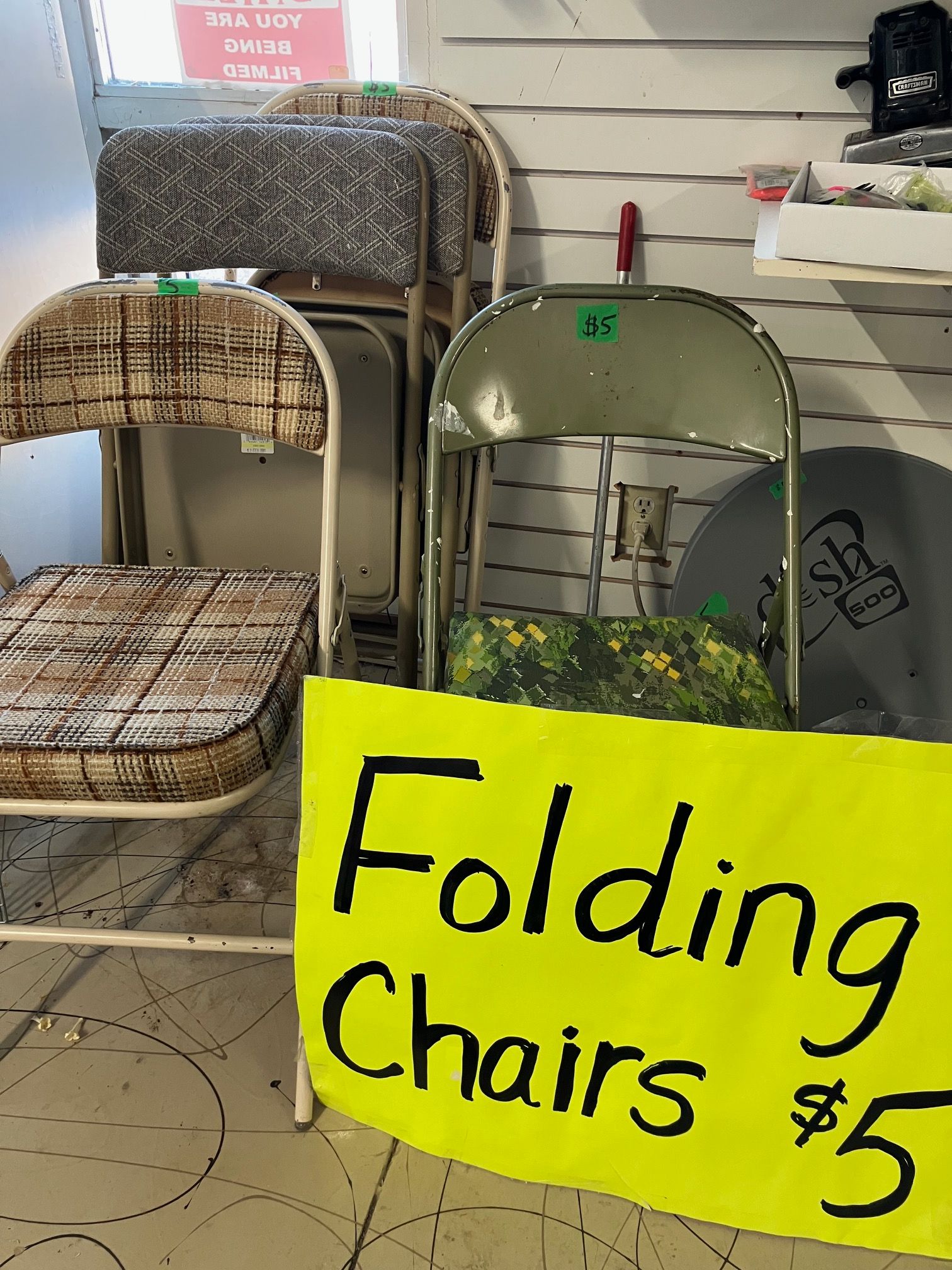Photo of Folding Chairs (Used)