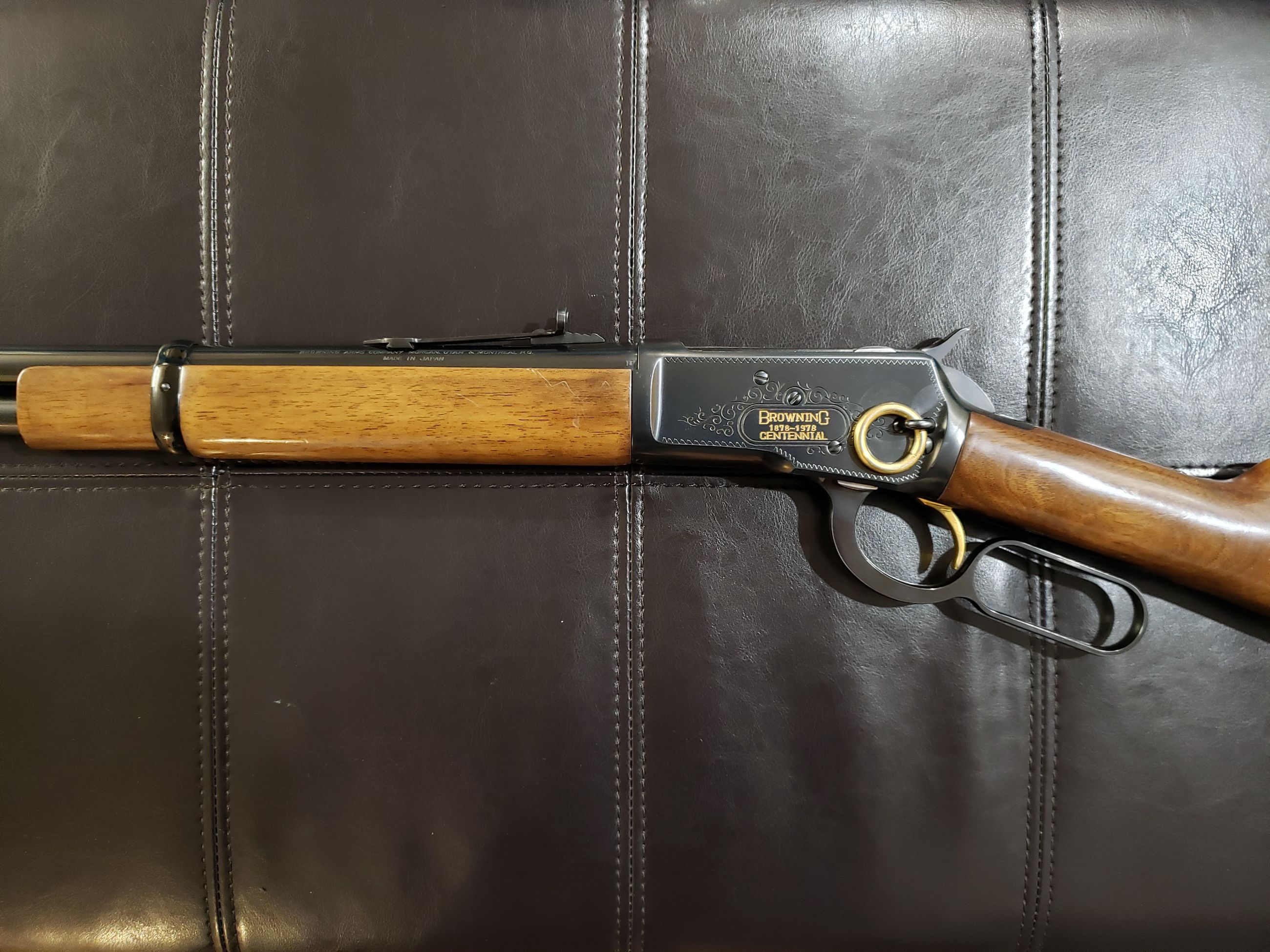 Photo of Browning Model B-92 Centennial (1878-1978) *Limited Edition* Saddle Ring .44 Mag. Lever-Action Rifle