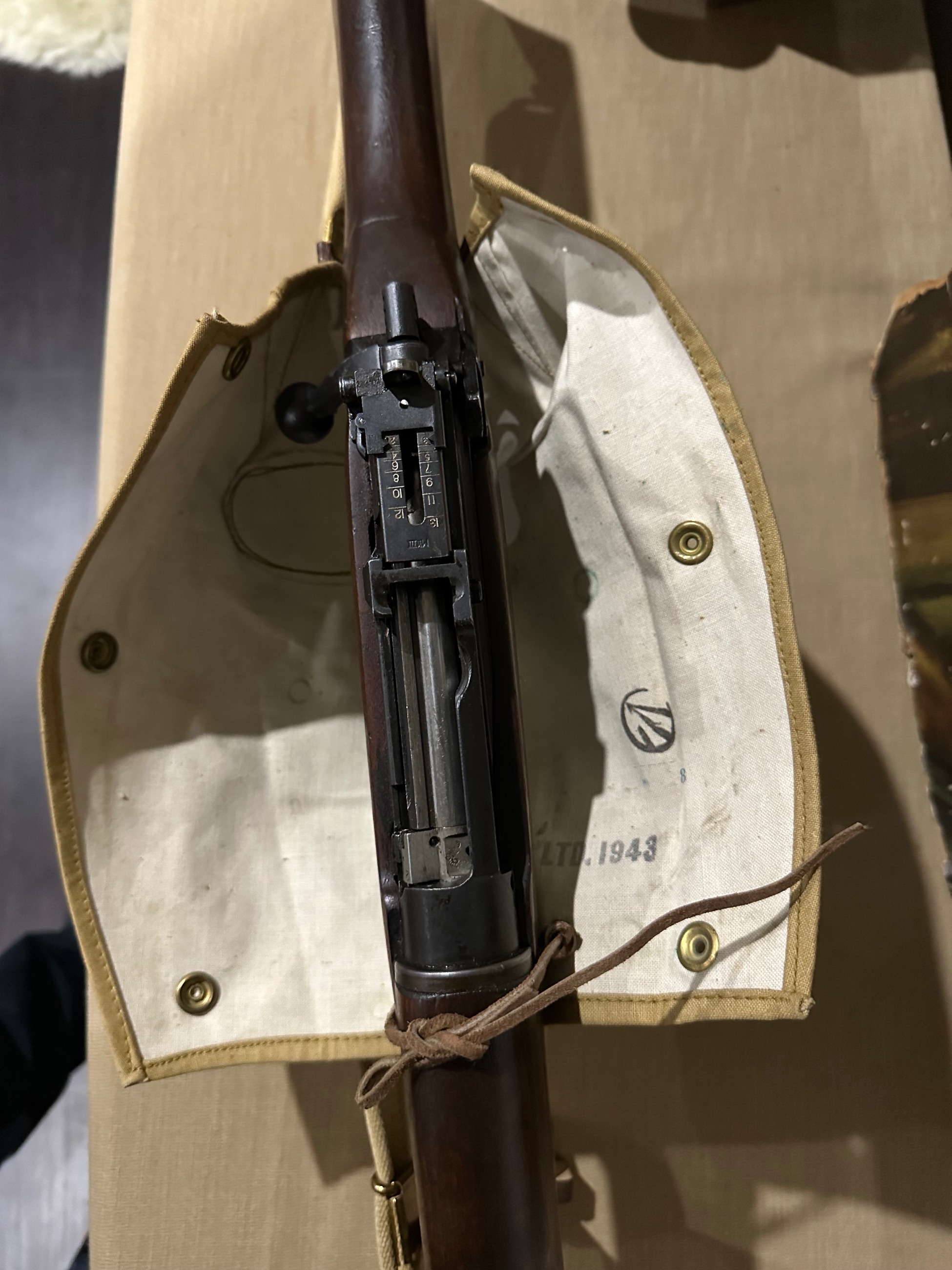 WW2 1943 Canadian Long Branch Lee Enfield No.4 Mrk.1 - 13 - 1764743350485_IMG_6786