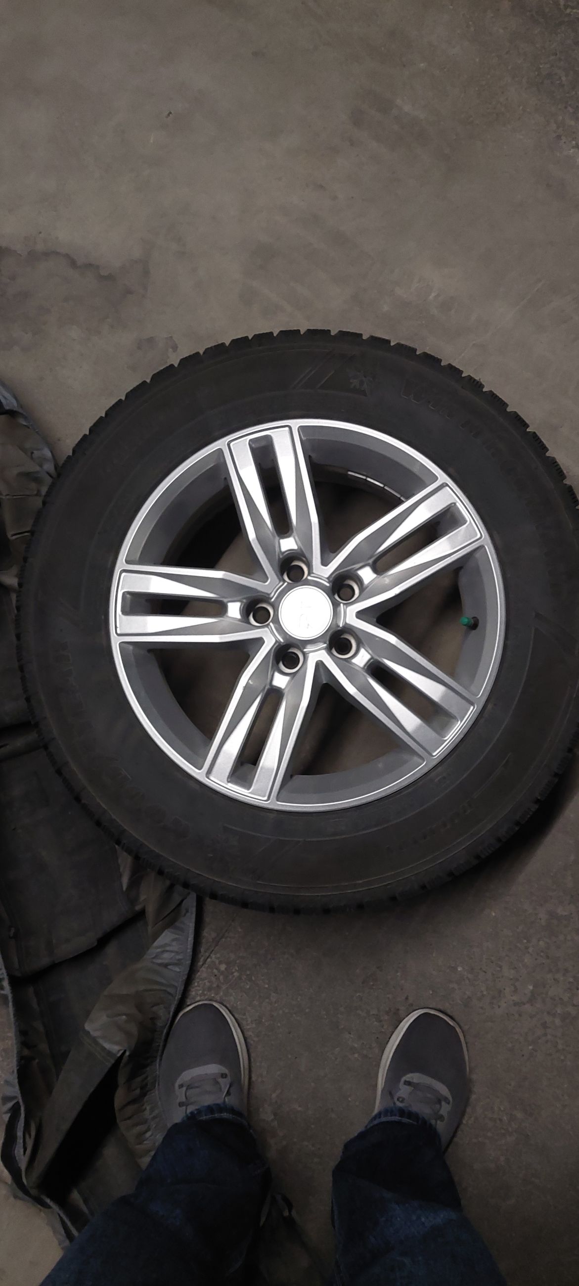 Photo of Winter tires on custom rims