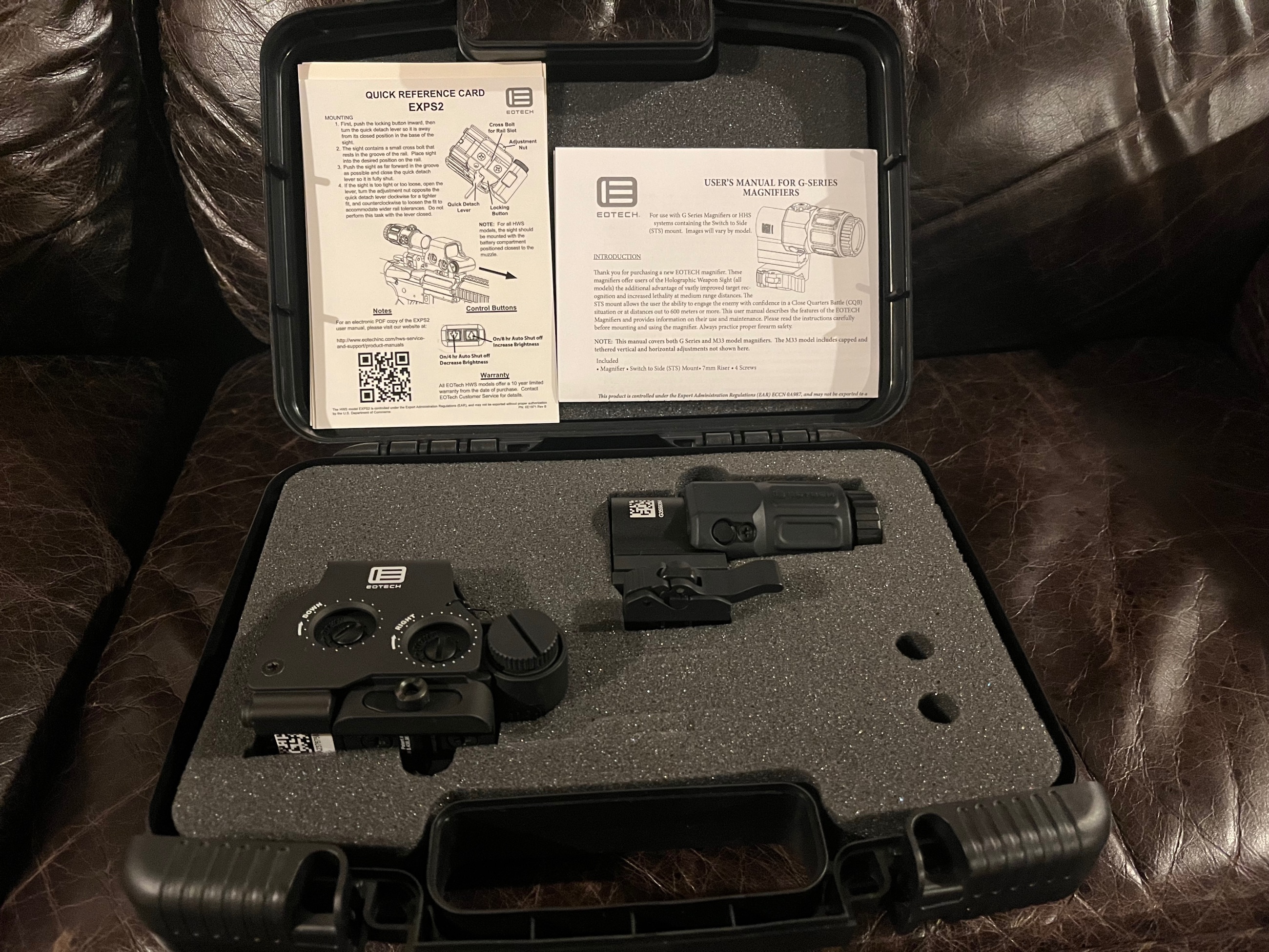 Photo of EOTech Holographic Hybrid Sight II, EXPS2-2 & G33.STS Magnifier