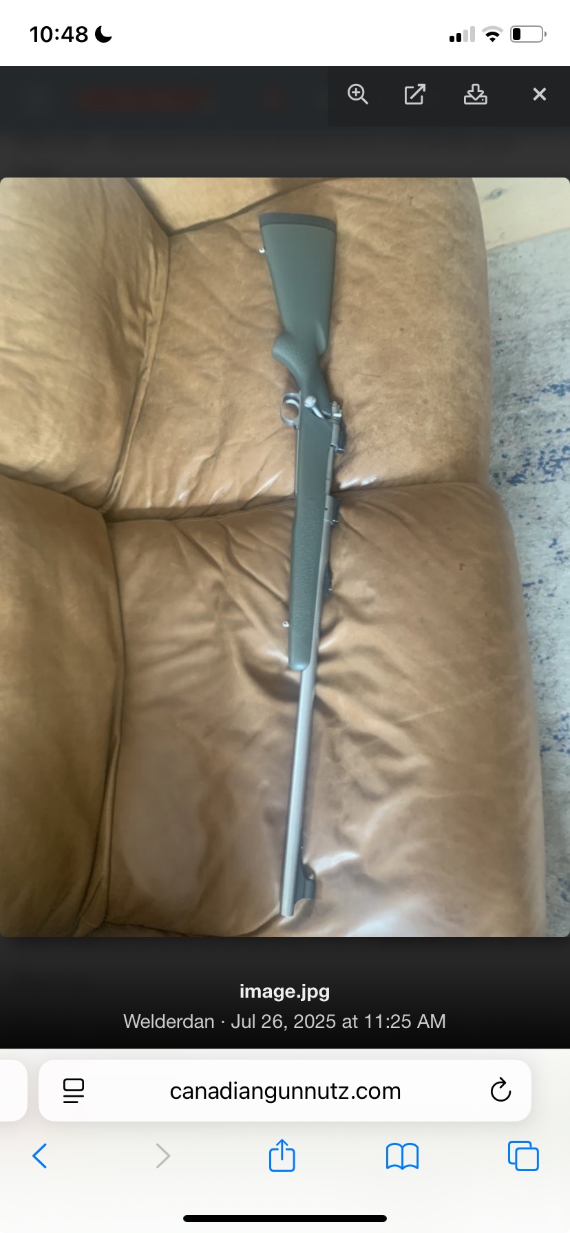 Photo of Stainless win m70 classic 458 lott