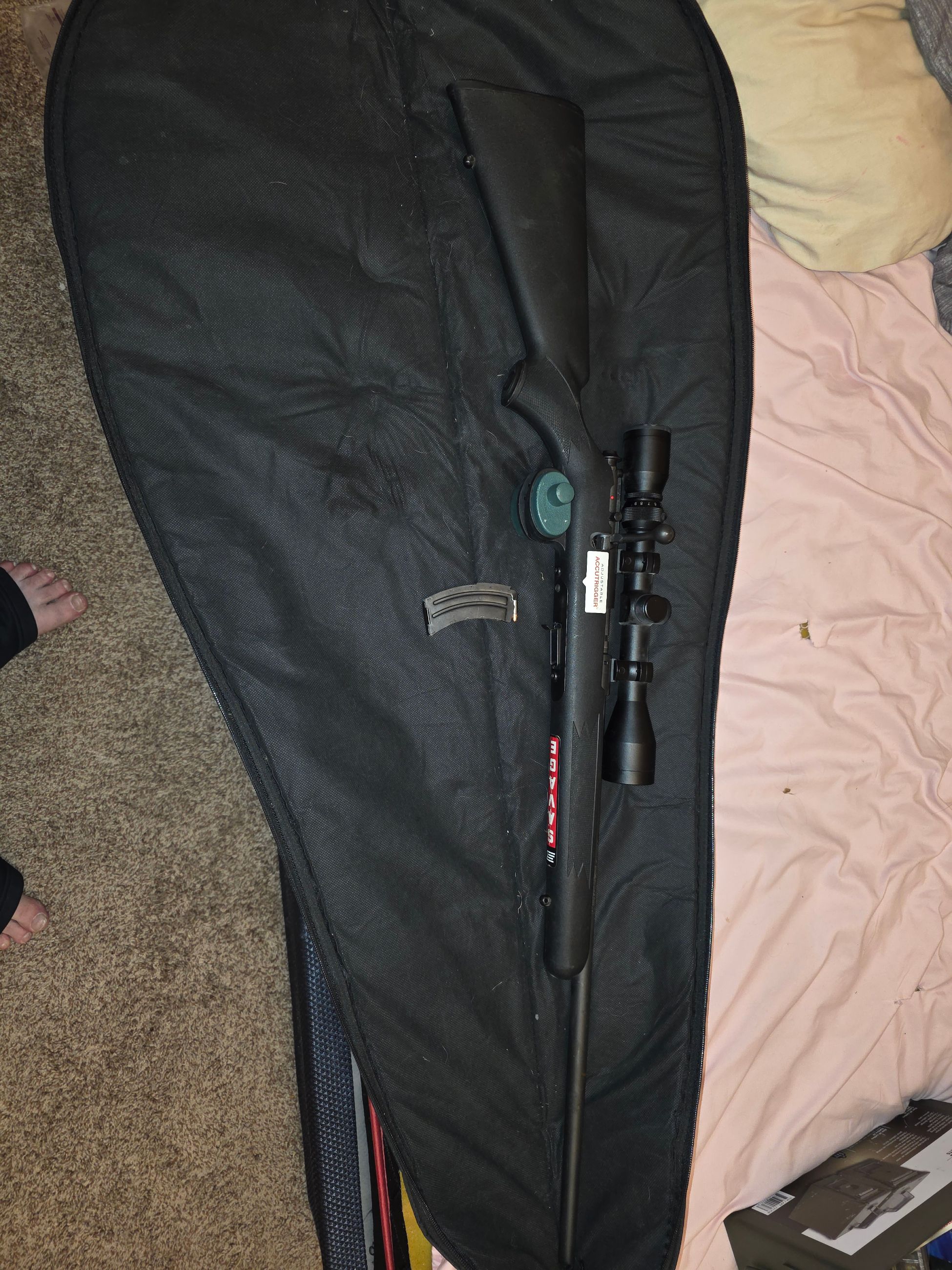 Photo of Savage mk II with scope 