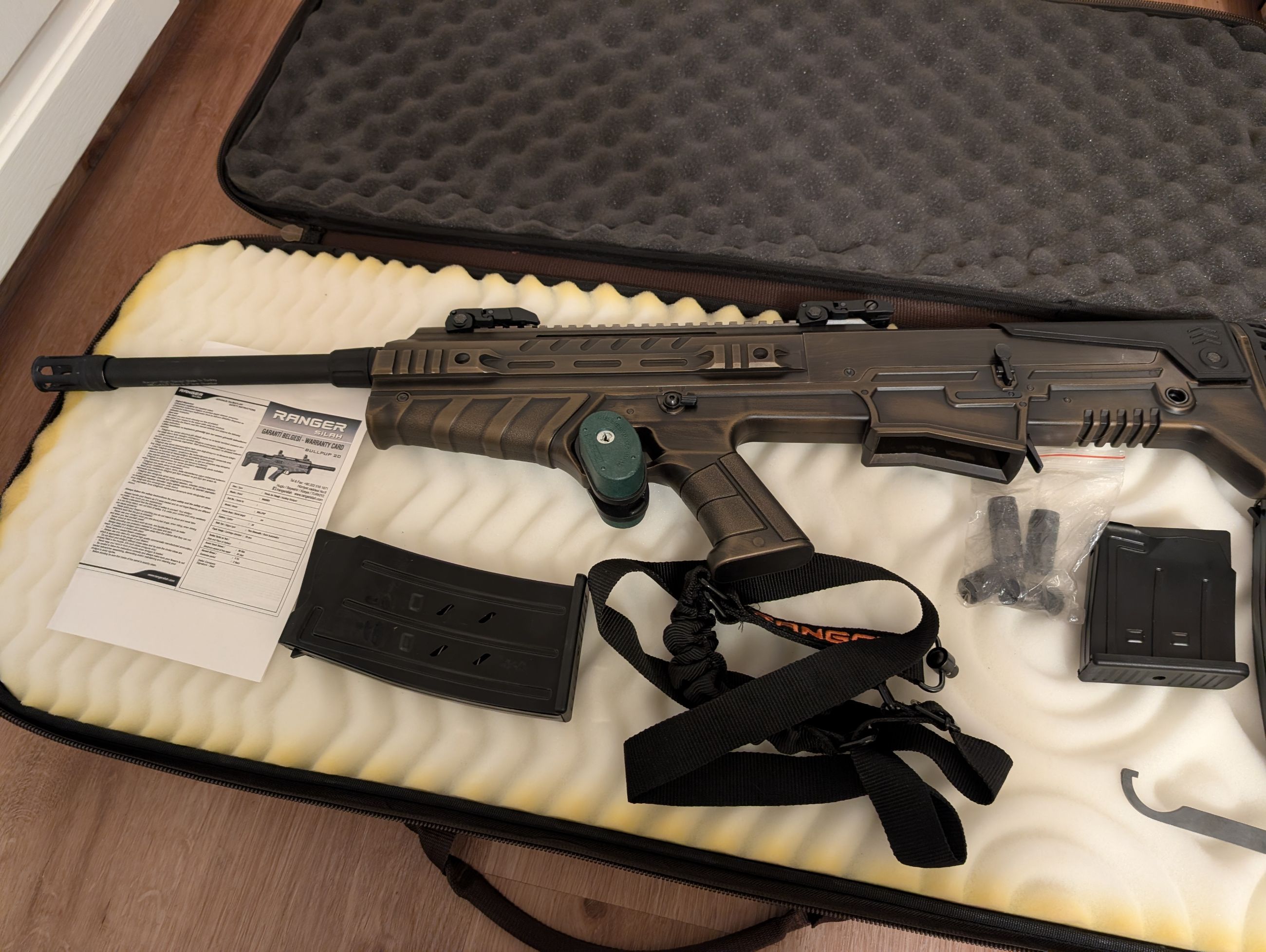 Ranger Silah 20ga Bullpup with 87 Shells - 4 - 1765064572733_PXL_20251206_233010692