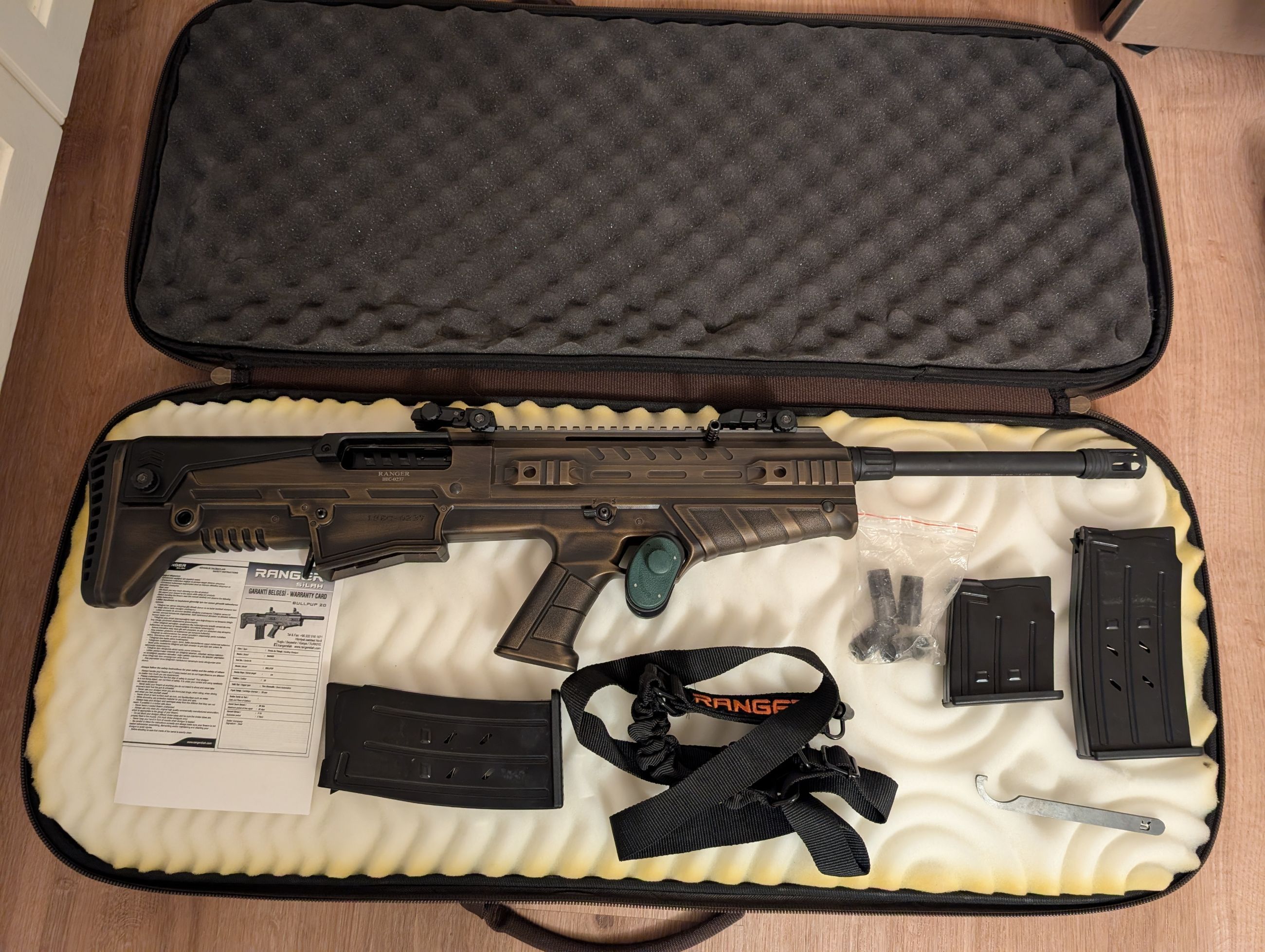 Ranger Silah 20ga Bullpup with 87 Shells - 1 - 1765064572744_PXL_20251206_232955403