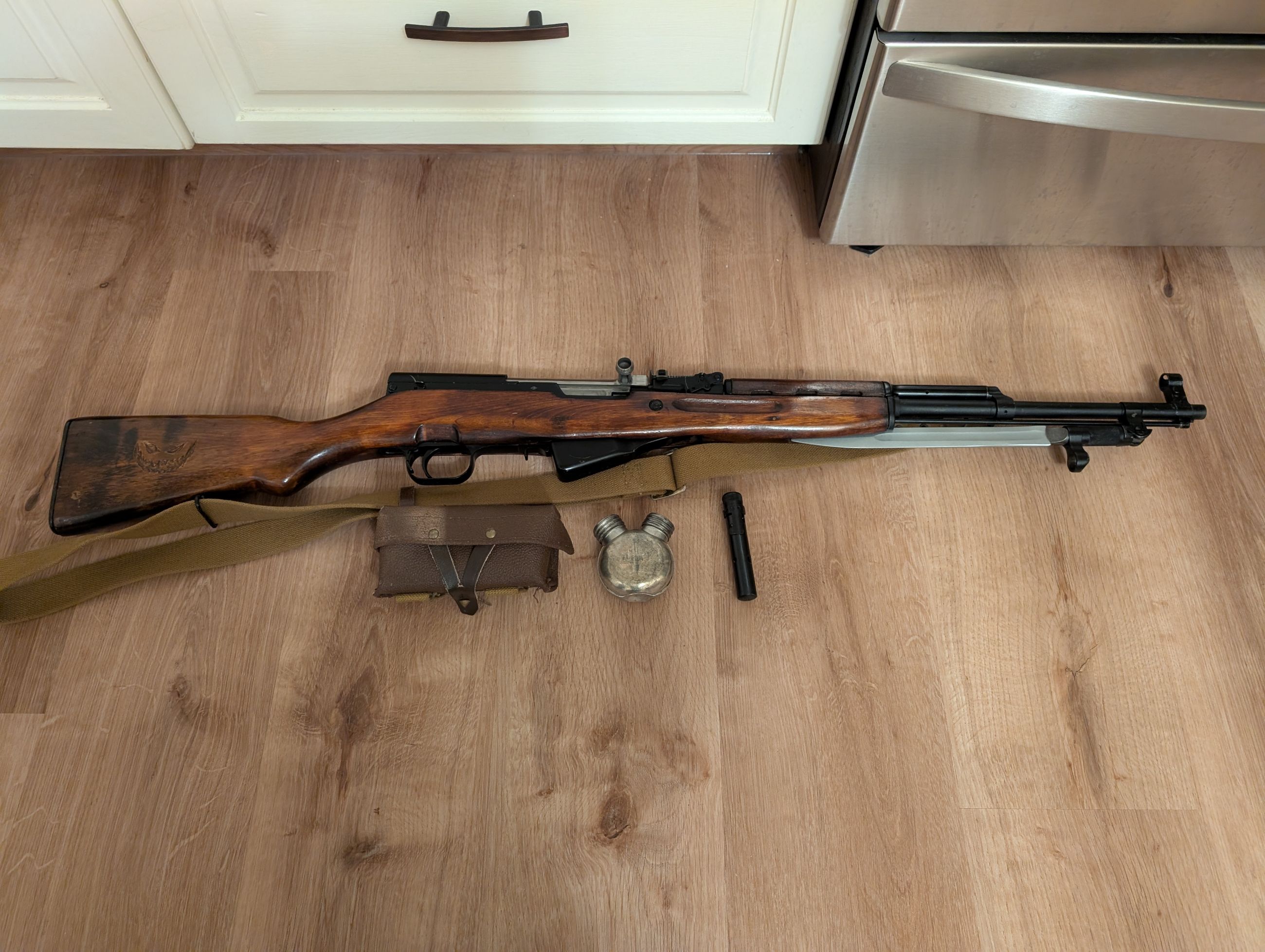 Photo of Soviet SKS Д "Letter Rifle"