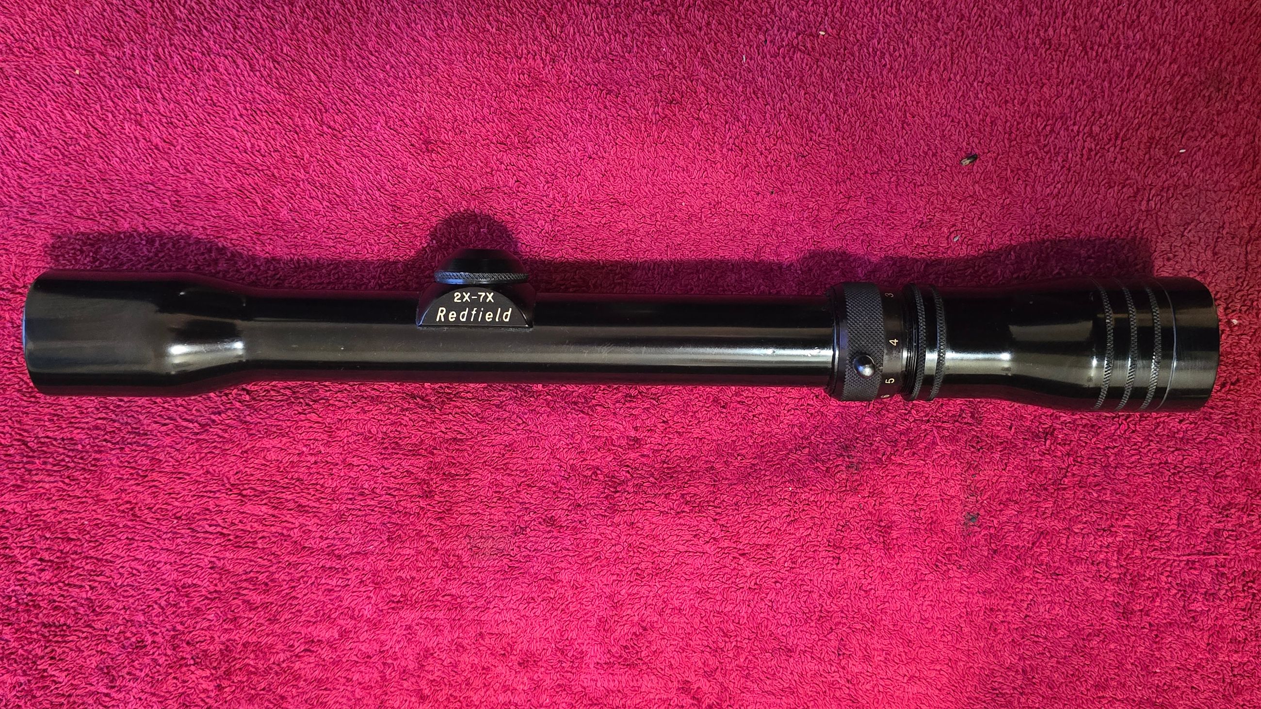 REDFIELD USA 2X-7X WIDEFIELD VINTAGE RIFLE SCOPE - 4 - 1765151025297_1000083956