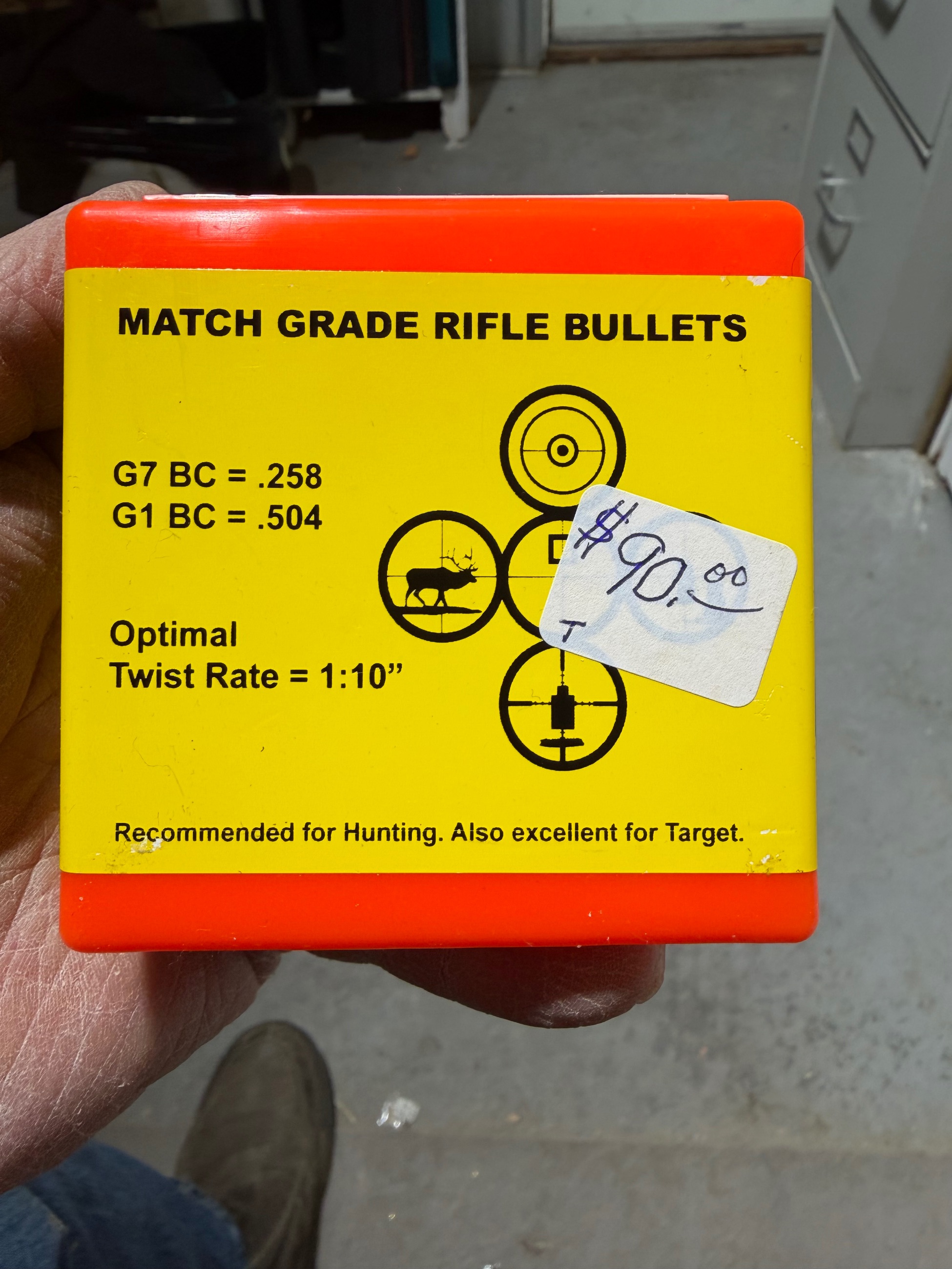 Photo of Berger VLD Hunting bullets 270 cal