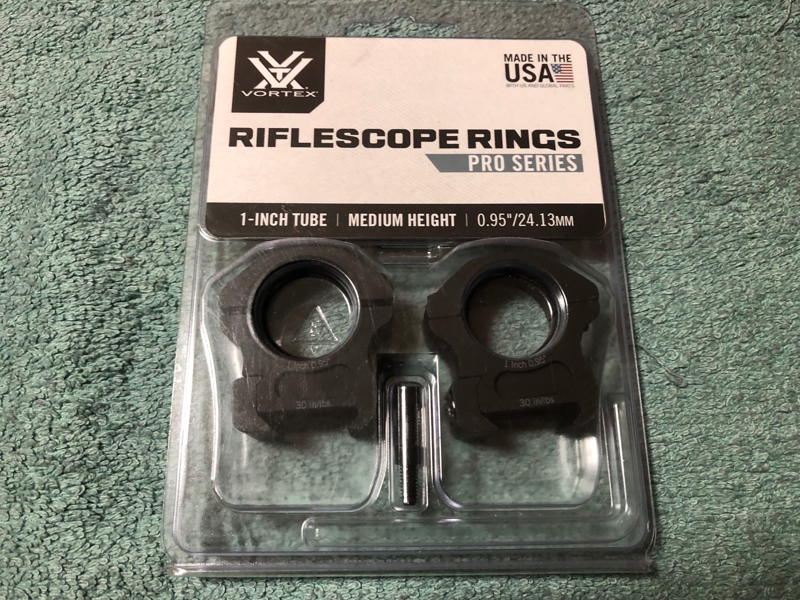 [BNIB]  Vortex® Pro Series 1-Inch Riflescope Rings - 1 - 1765236495103_IMG_6499