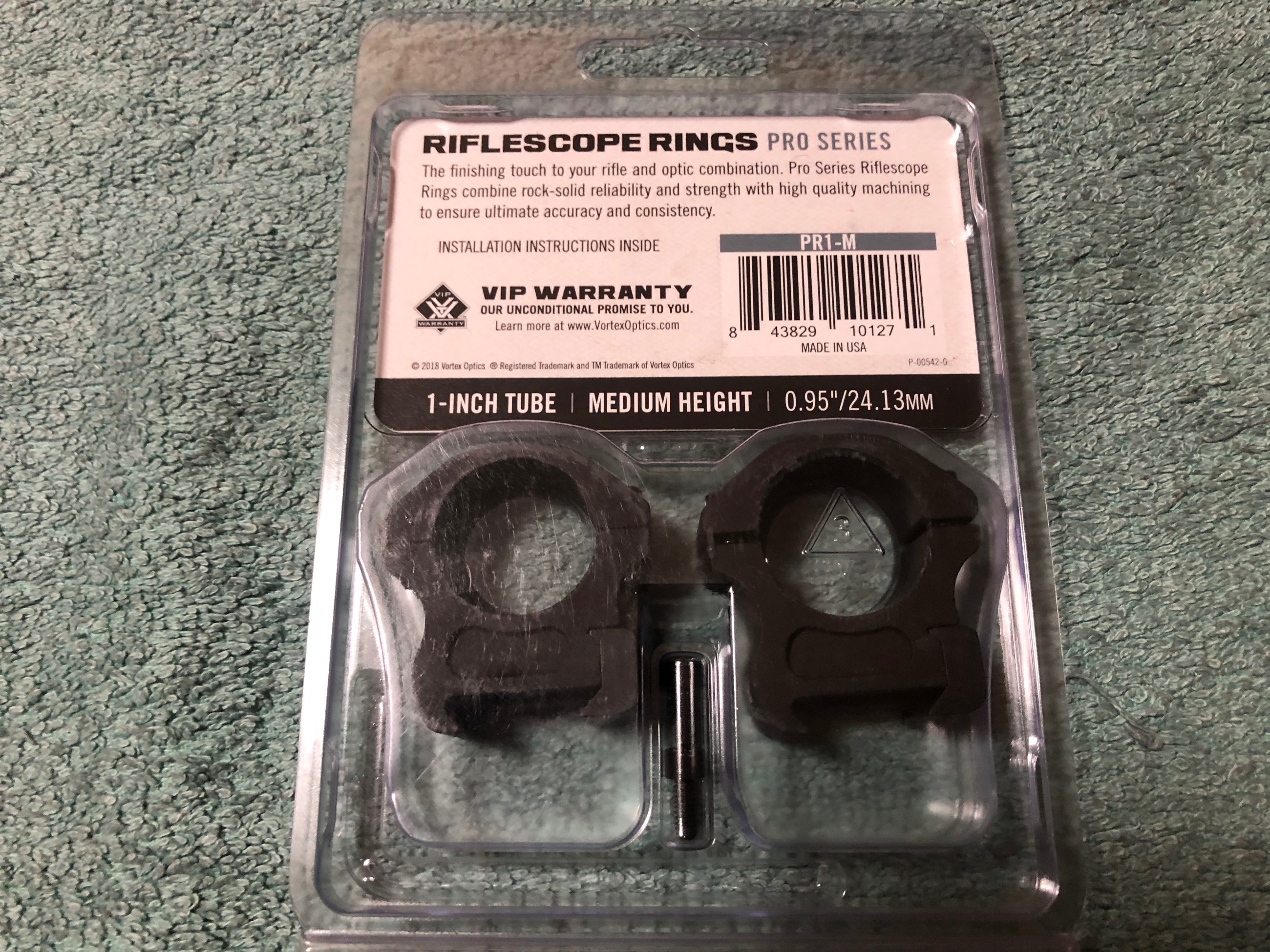 [BNIB]  Vortex® Pro Series 1-Inch Riflescope Rings - 2 - 1765236495209_IMG_6500