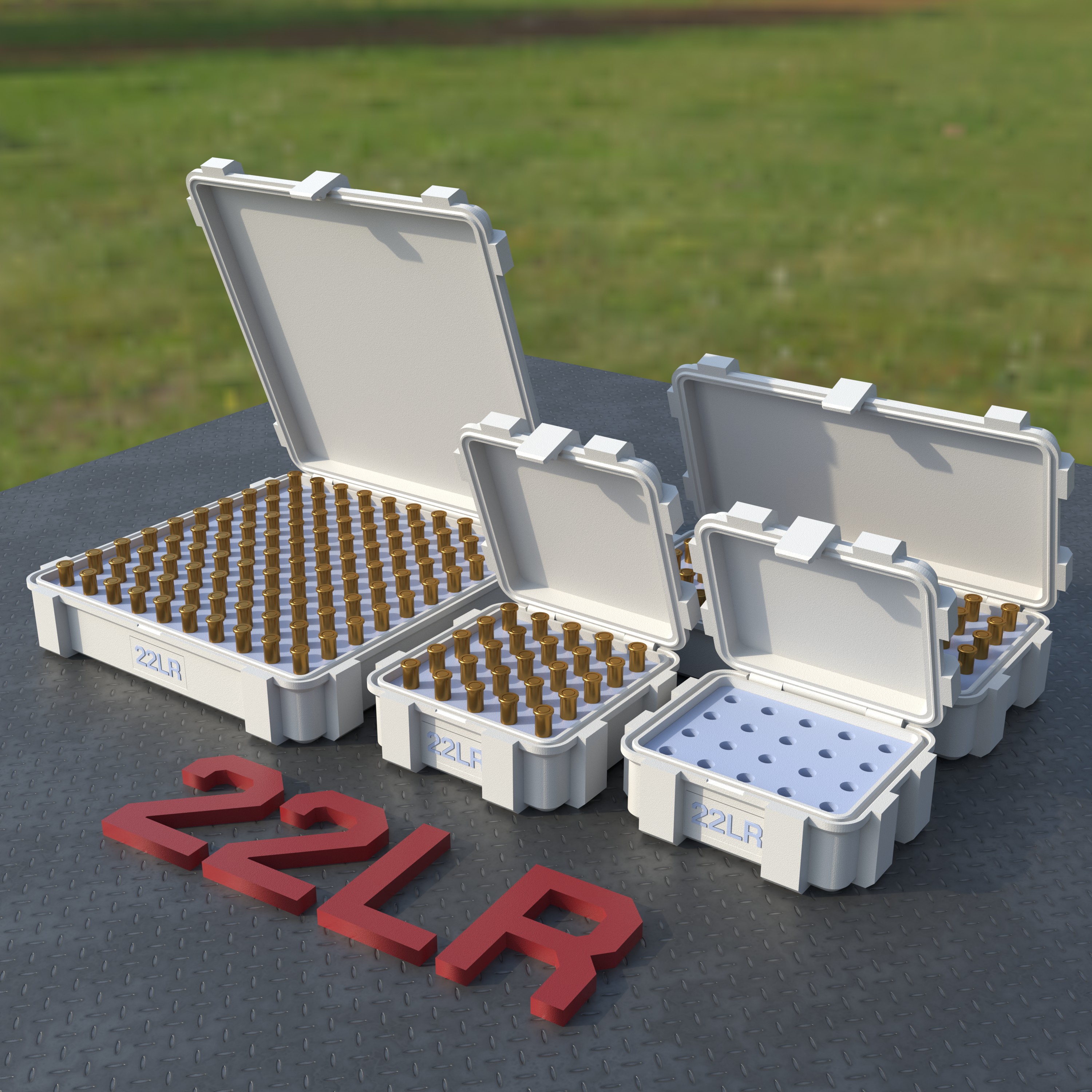 Custom 3d printed ammo boxes ANY CALIBER - 14 - 1765277799428_A_26_22lr_01